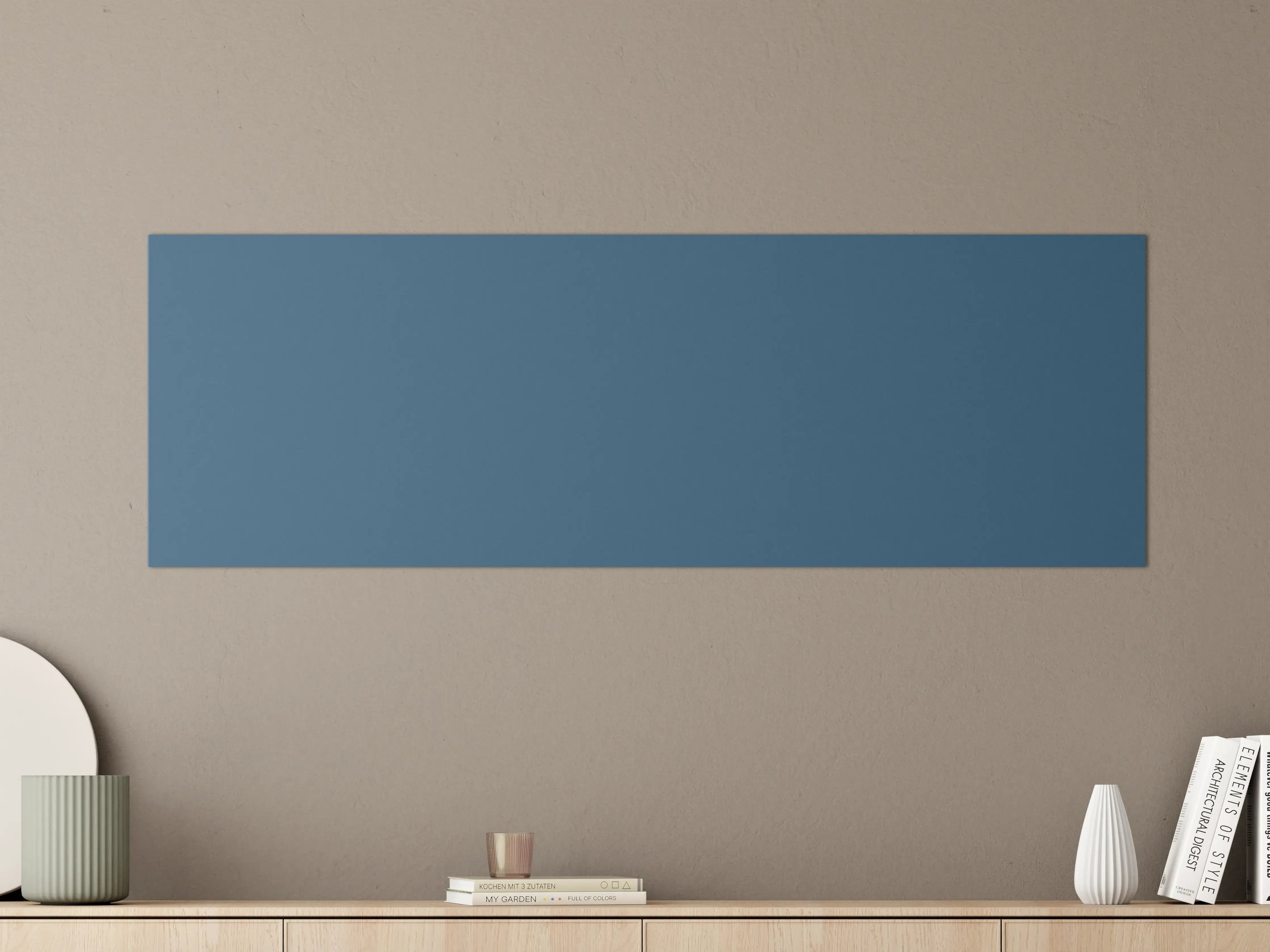Große Wandbilder - RAL 5009 (Azurblau)