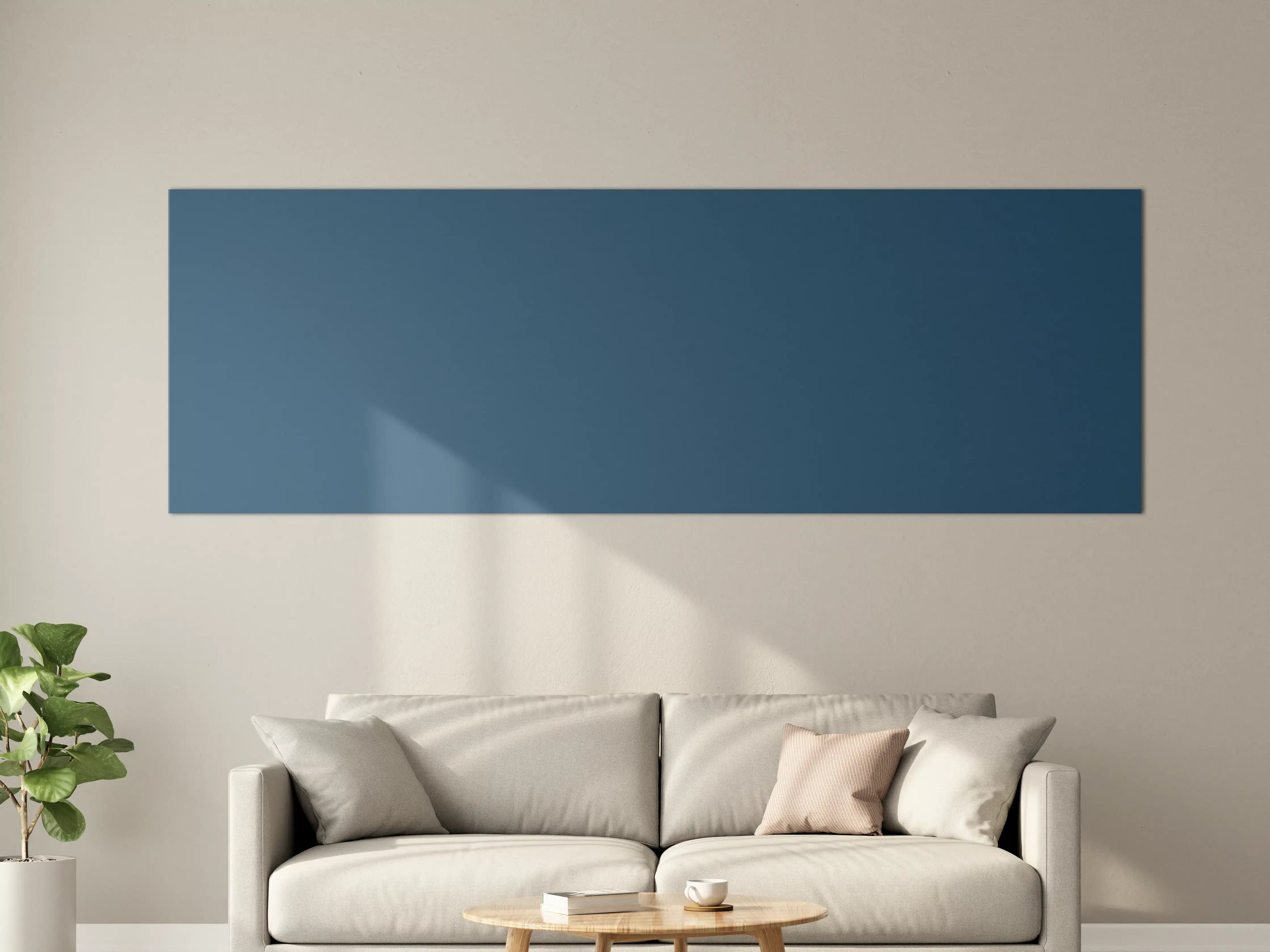 Große Wandbilder - RAL 5009 (Azurblau)