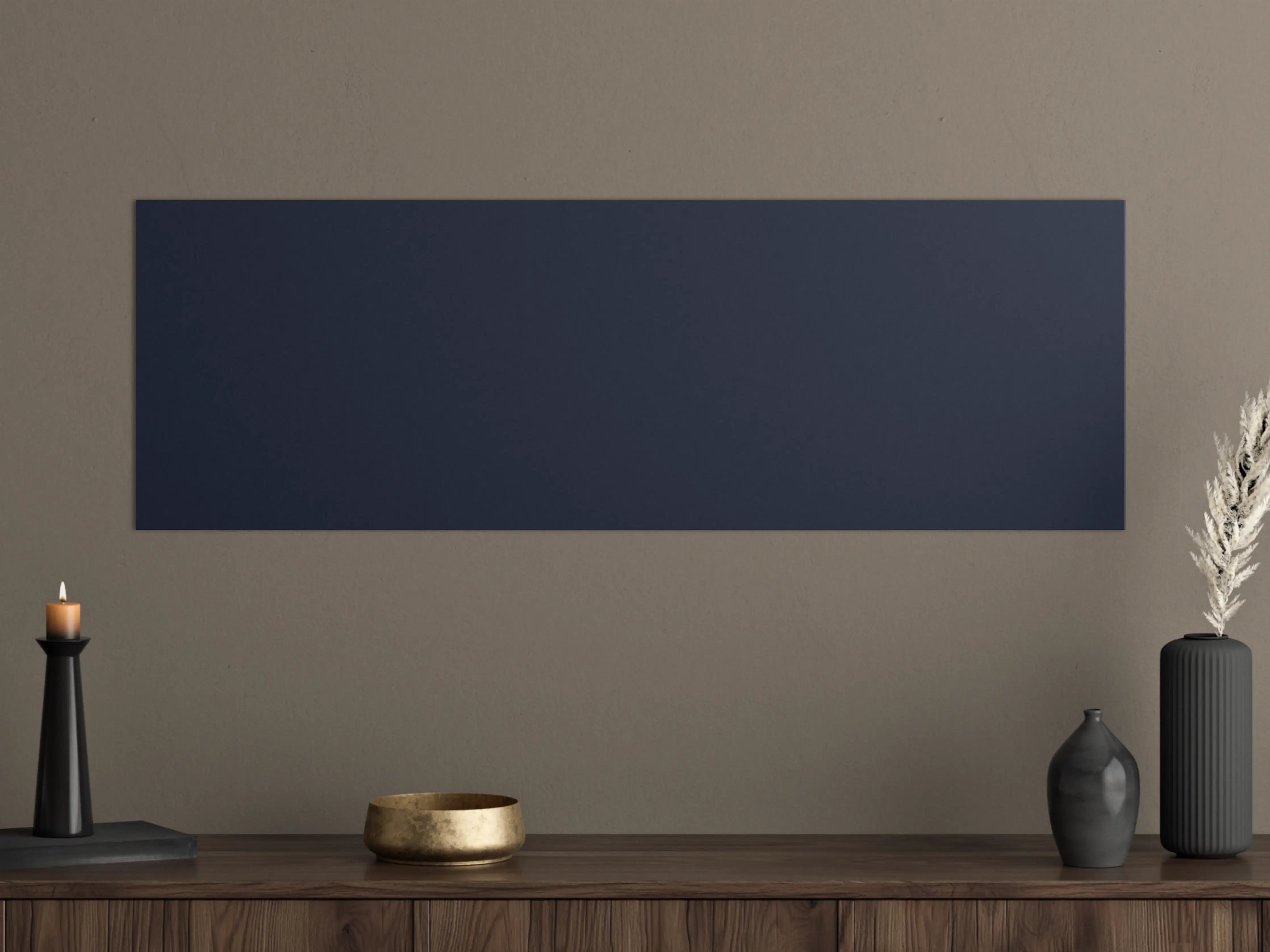 Große Wandbilder - RAL 5011 (Stahlblau)