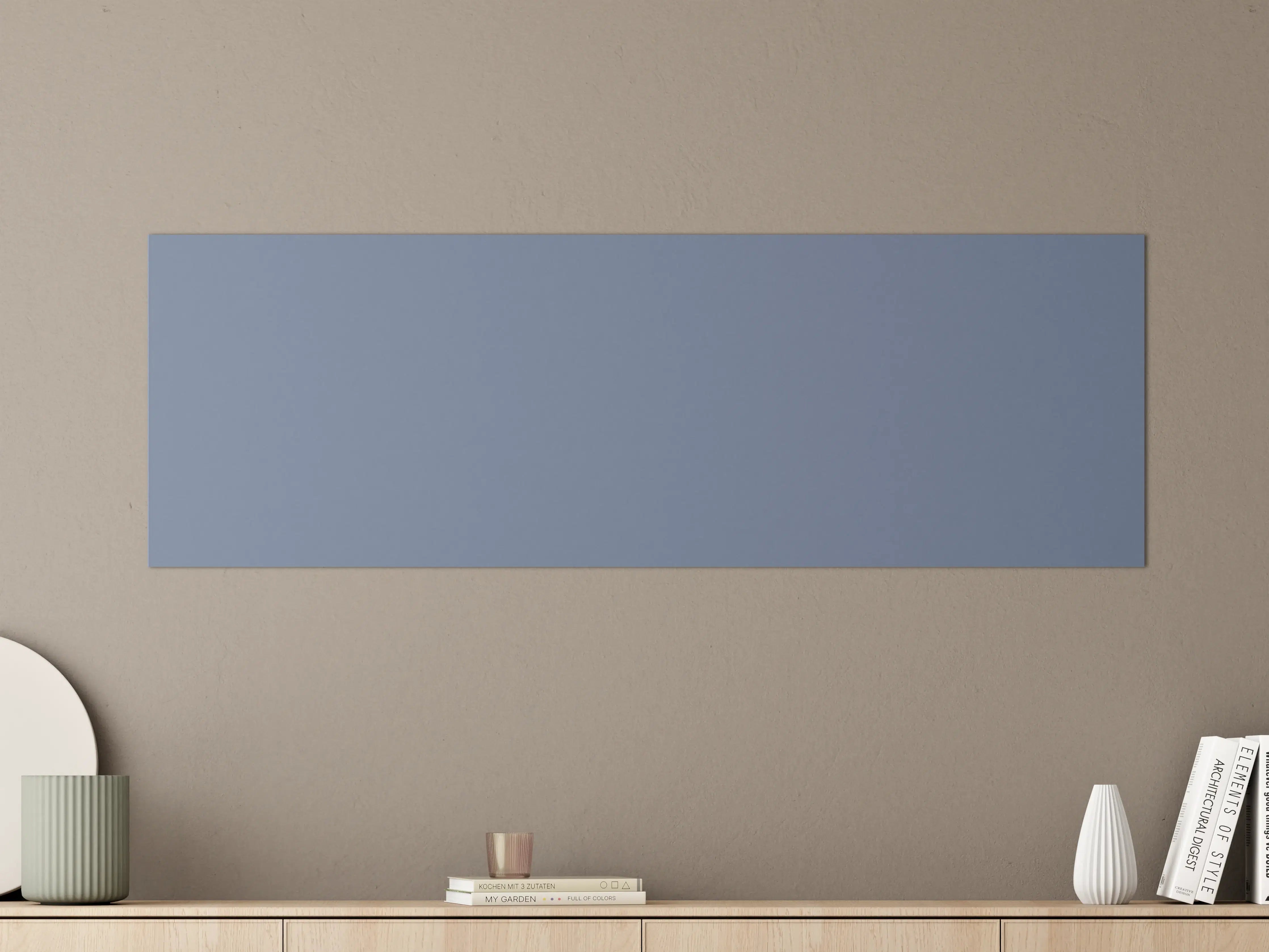Große Wandbilder - RAL 5014 (Taubenblau)