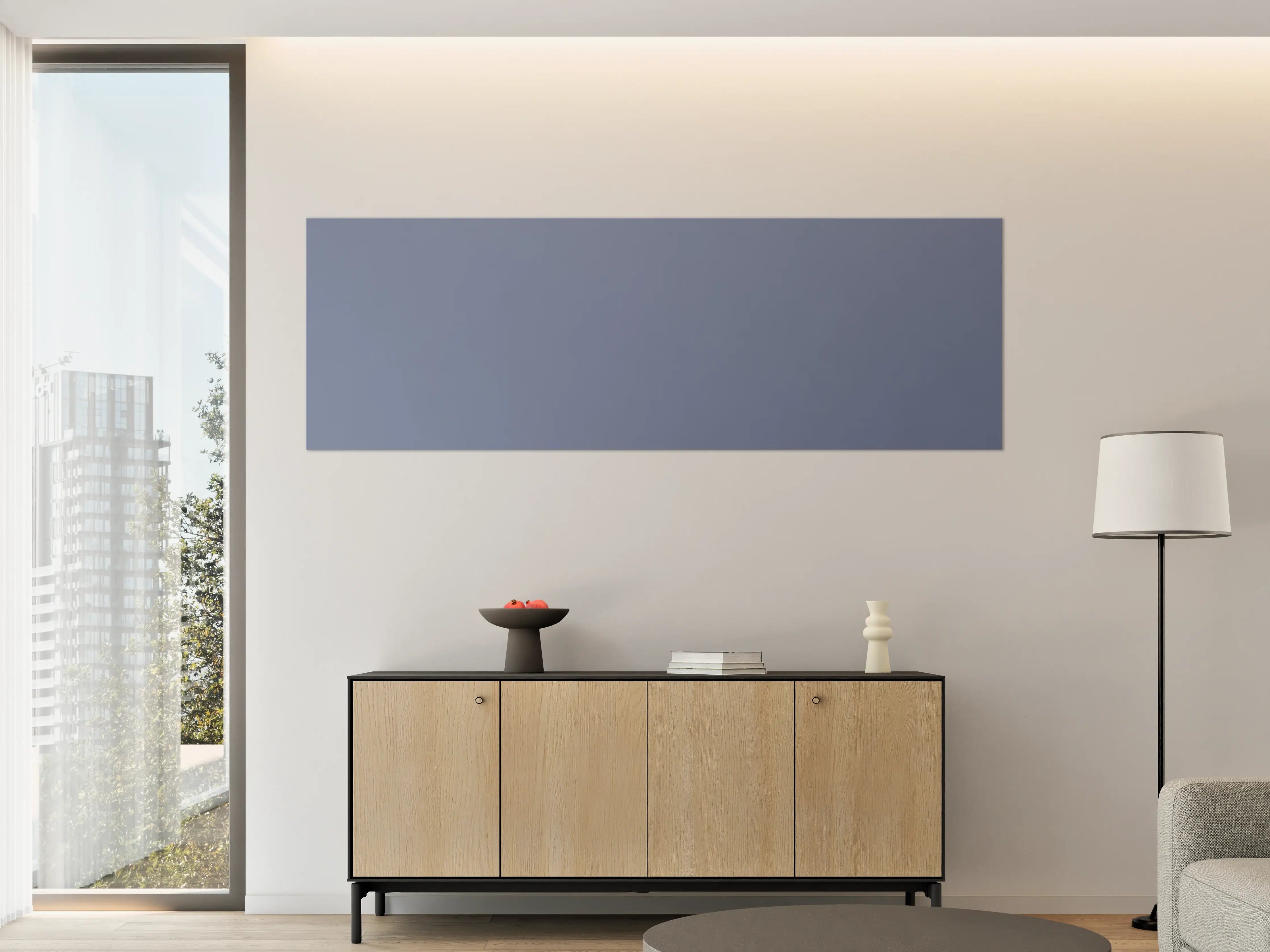 Große Wandbilder - RAL 5014 (Taubenblau)