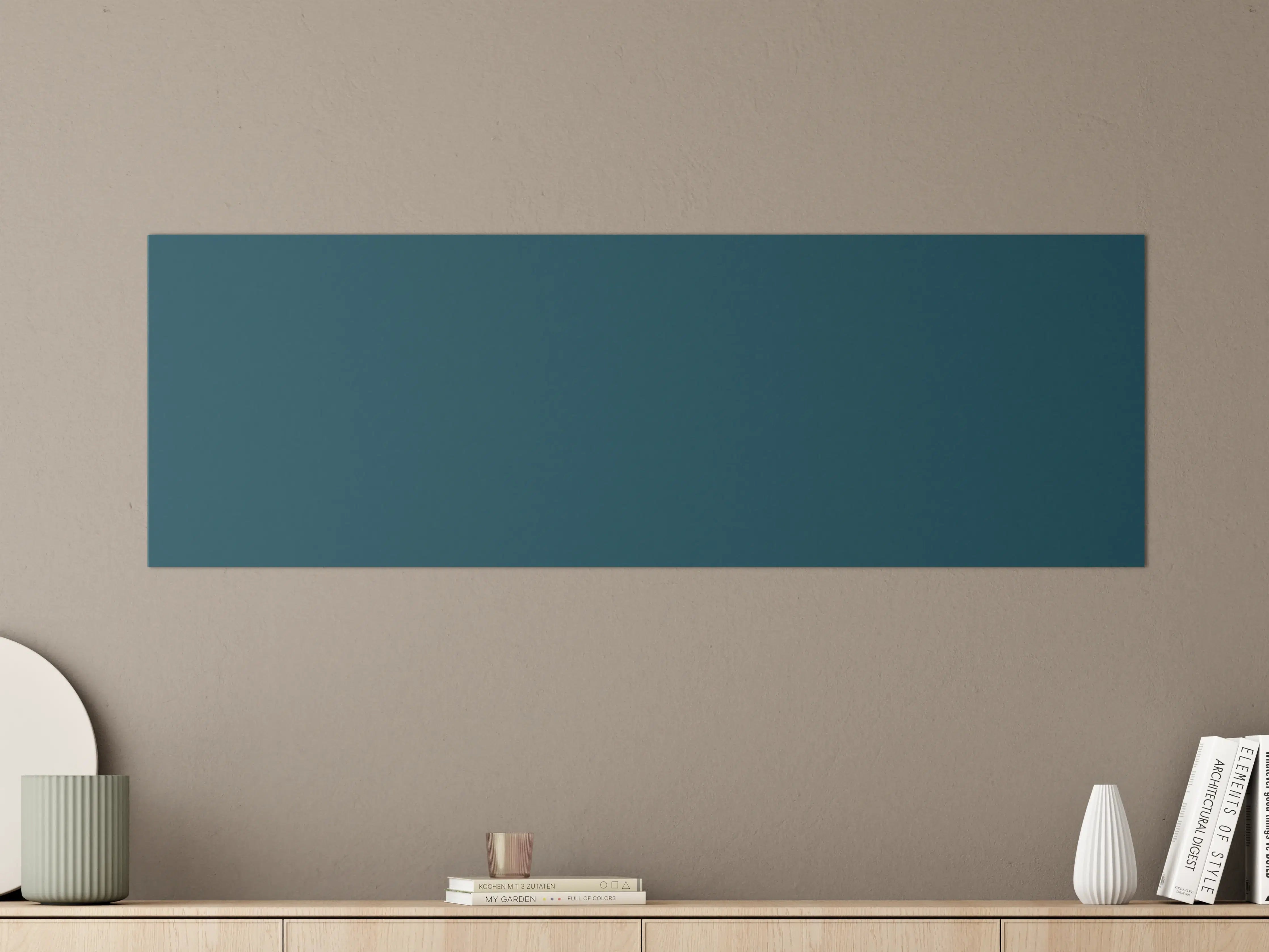 Große Wandbilder - RAL 5020 (Ozeanblau)