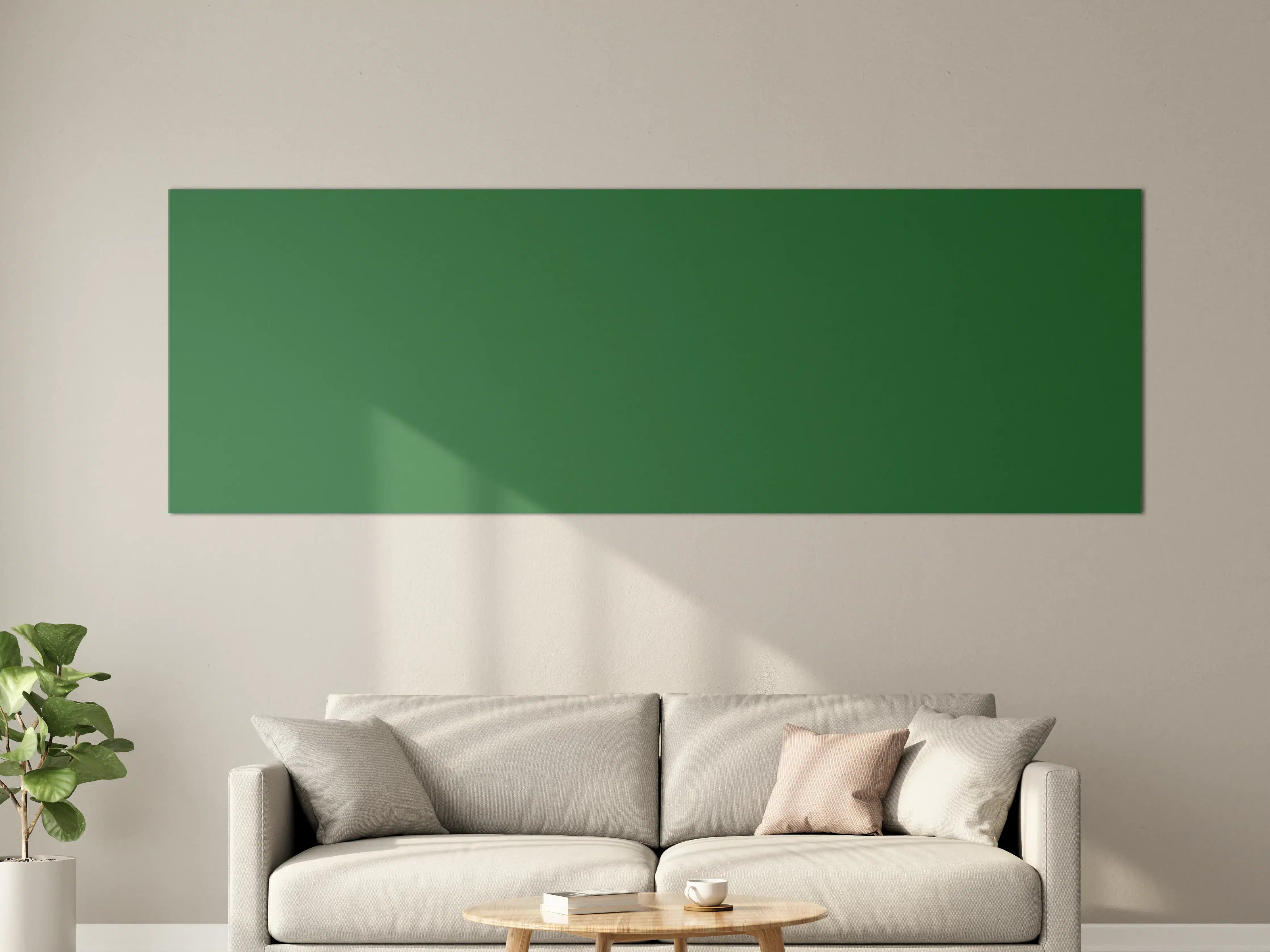 Große Wandbilder - RAL 6001 (Smaragdgrün)