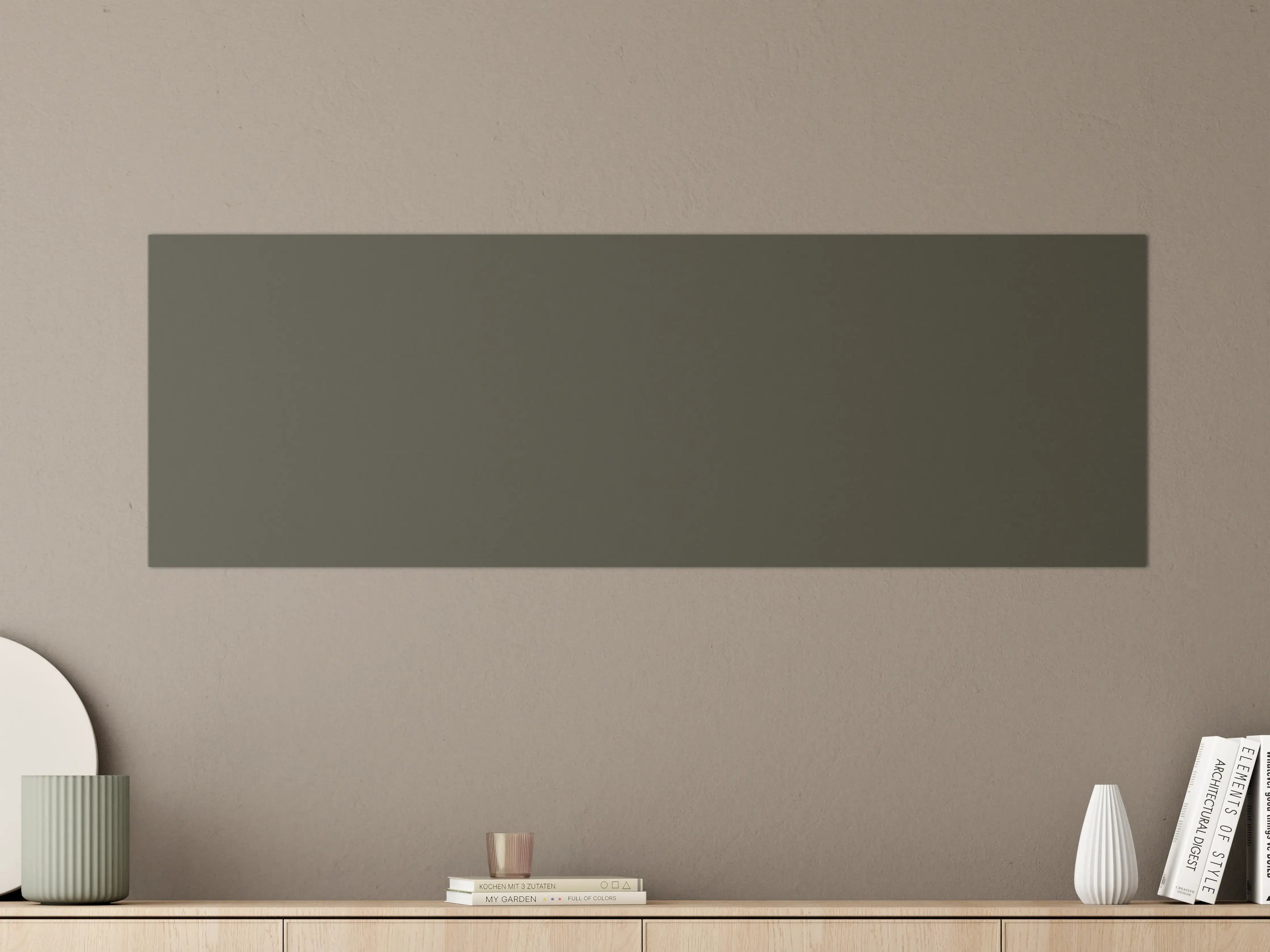 Große Wandbilder - RAL 6014 (Gelboliv)