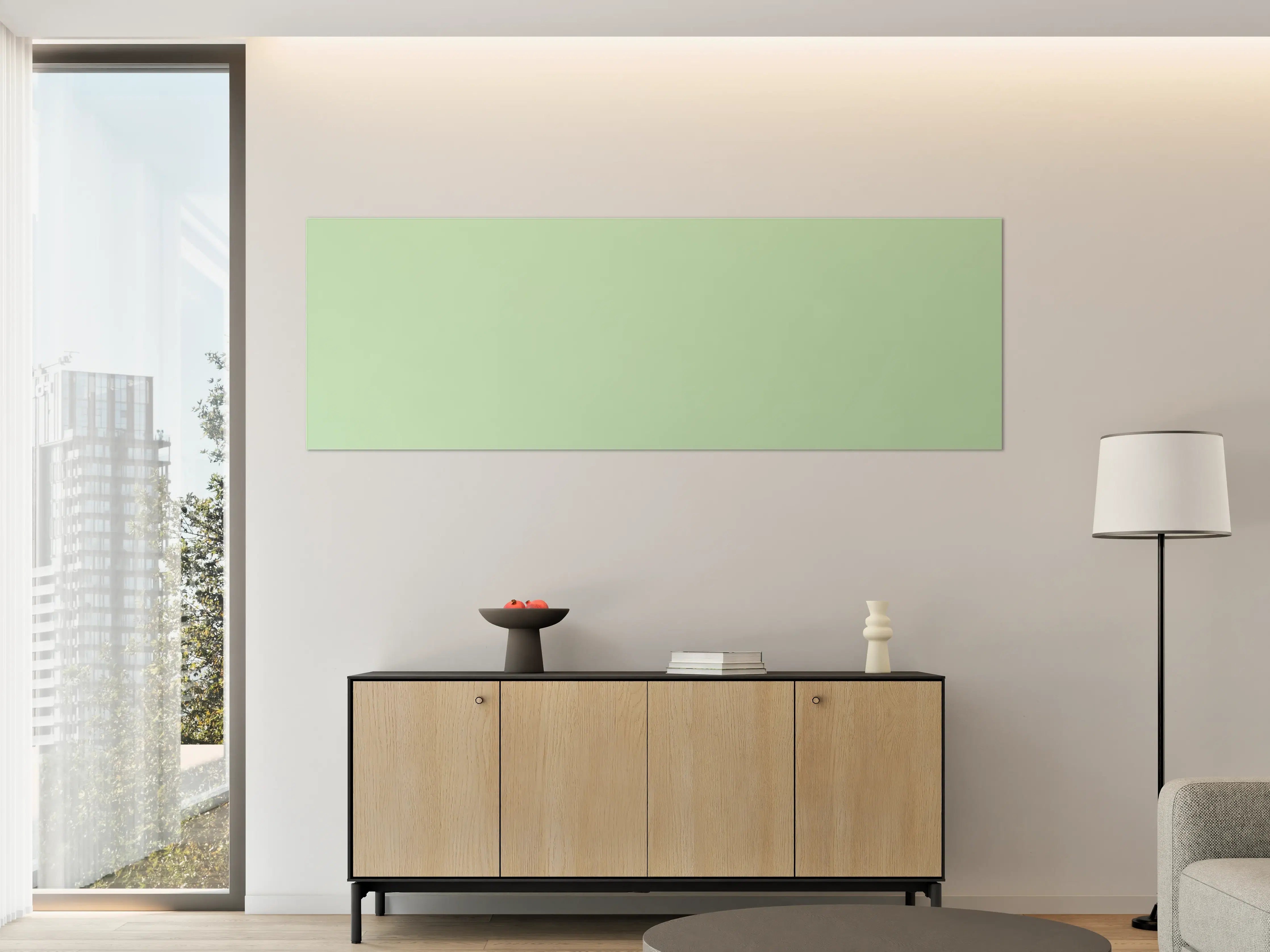 Große Wandbilder - RAL 6019 (pastellgrün)