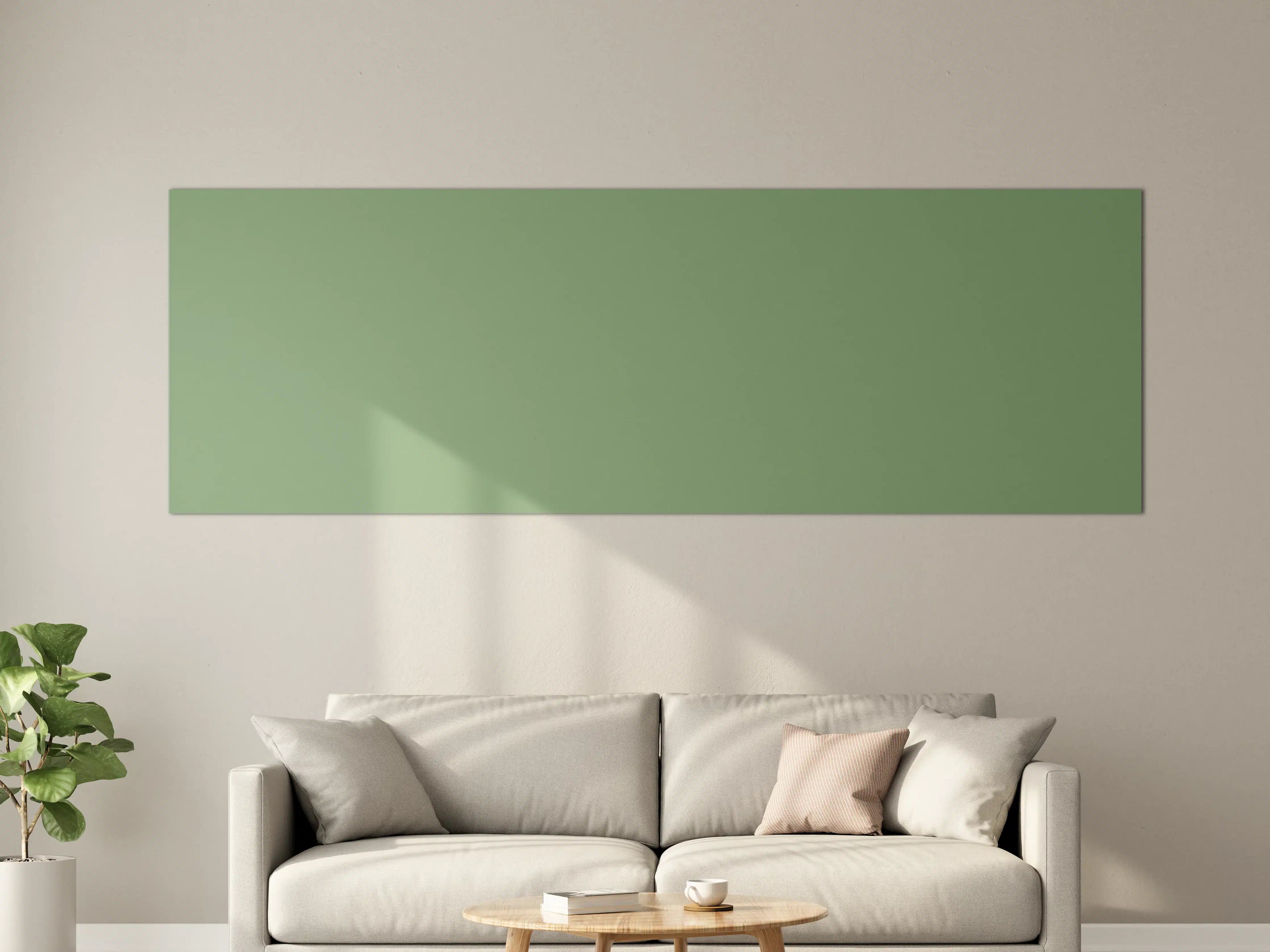 Große Wandbilder - RAL 6021 (Blassgrün)