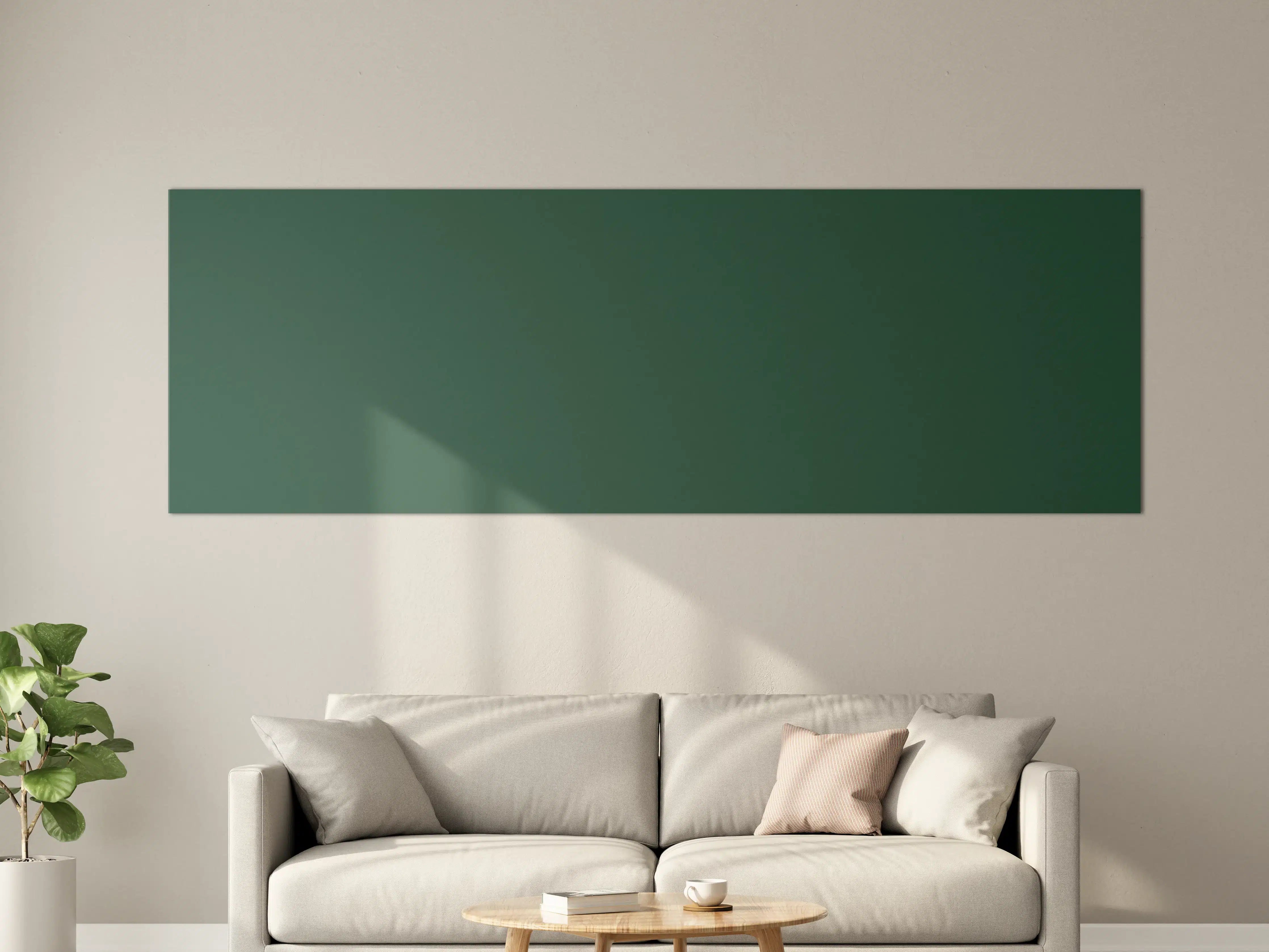 Große Wandbilder - RAL 6028 (Kieferngrün)