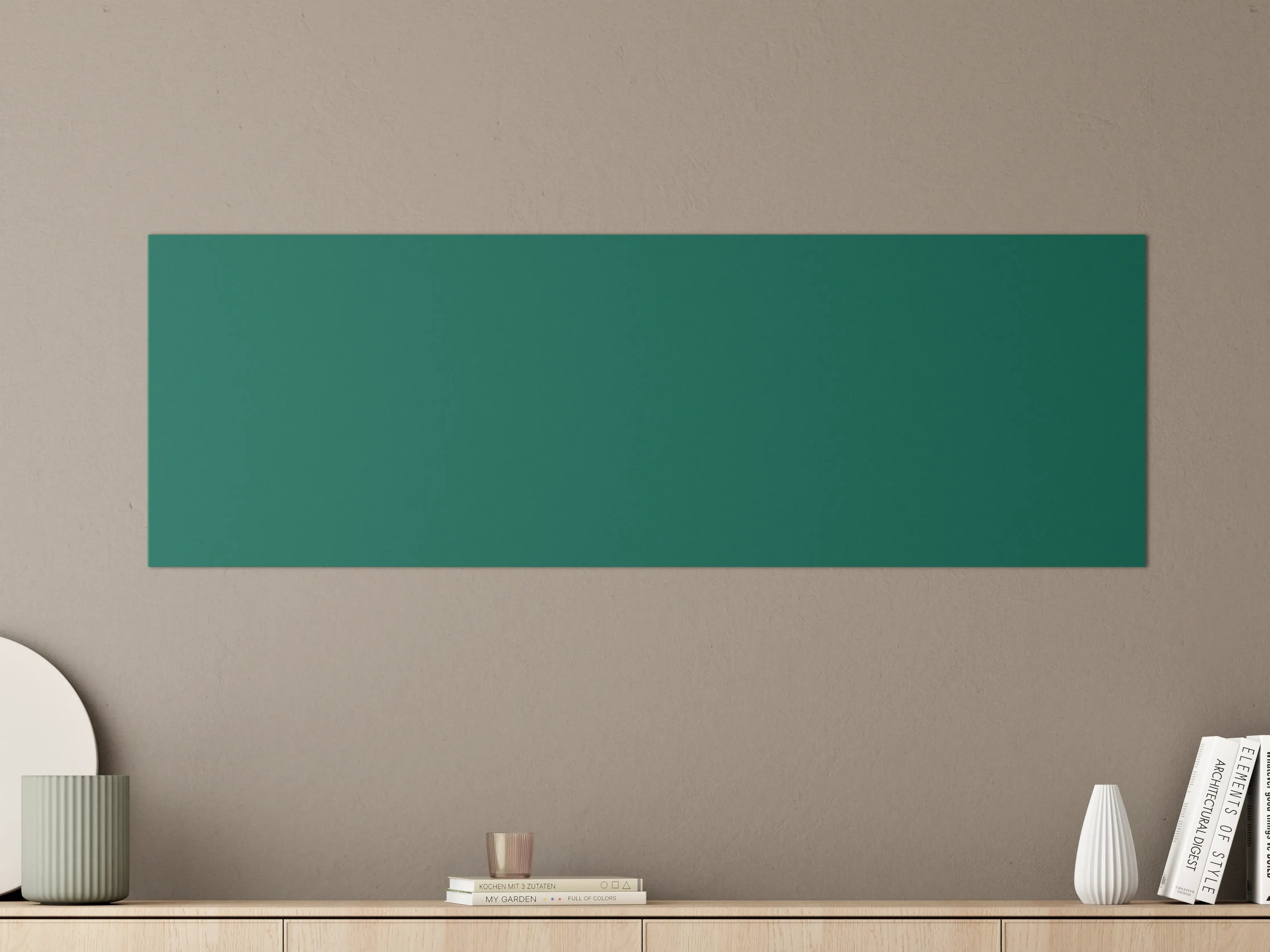 Große Wandbilder - RAL 6036 (Perlopalgrün)