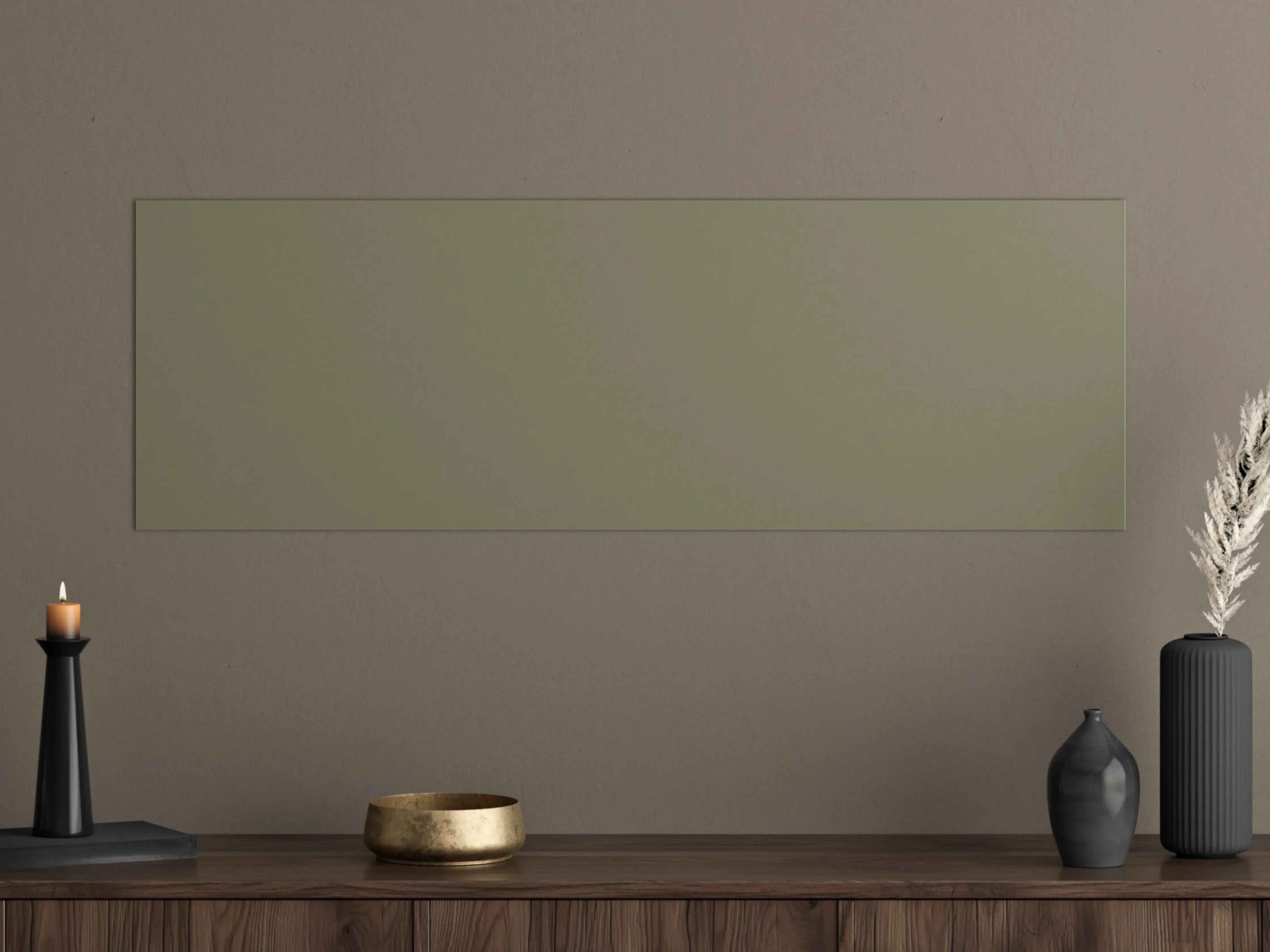Große Wandbilder - RAL 7002 (Olivgrau)