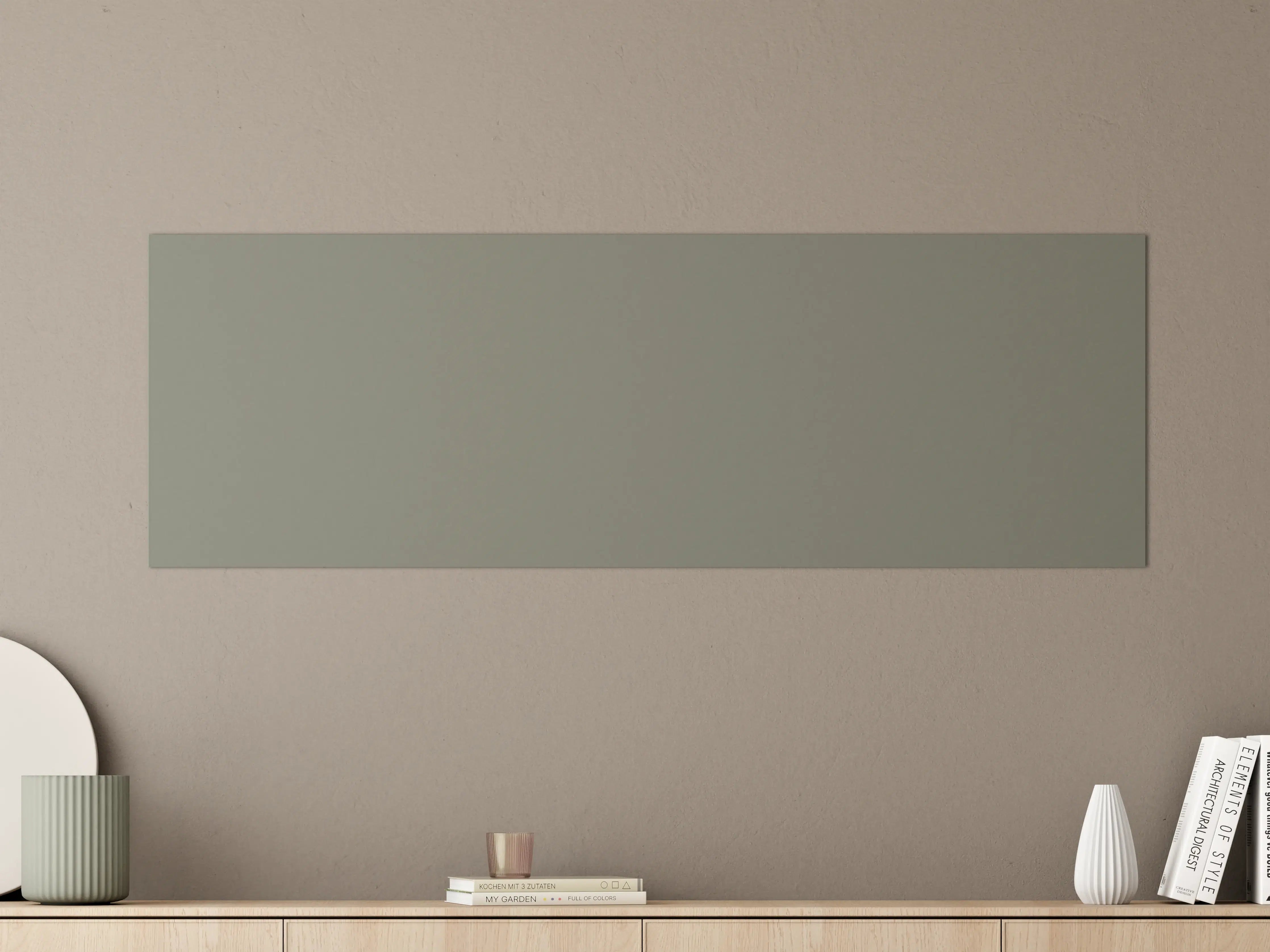 Große Wandbilder - RAL 7003 (Moosgrau)