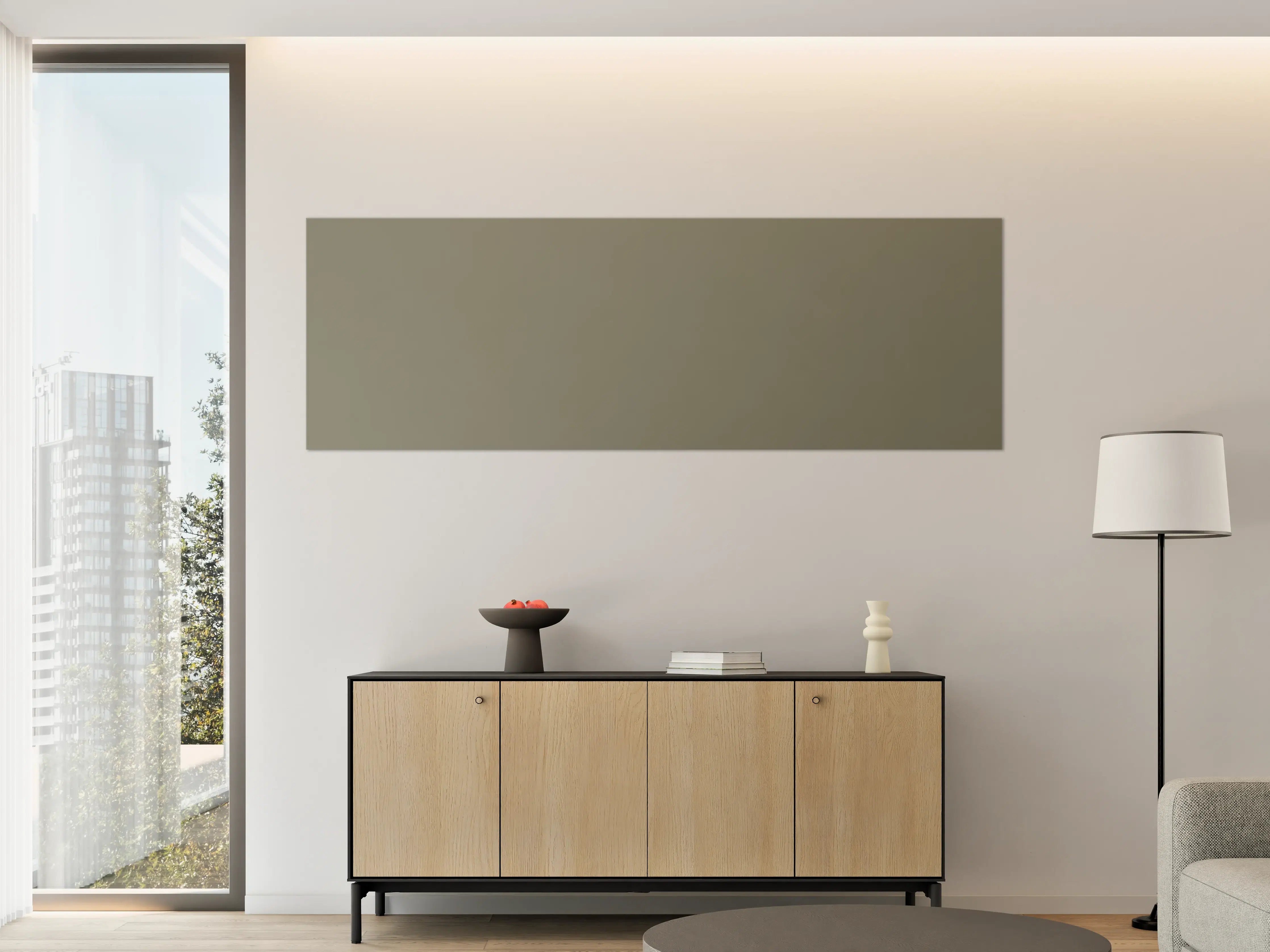 Große Wandbilder - RAL 7003 (Moosgrau)