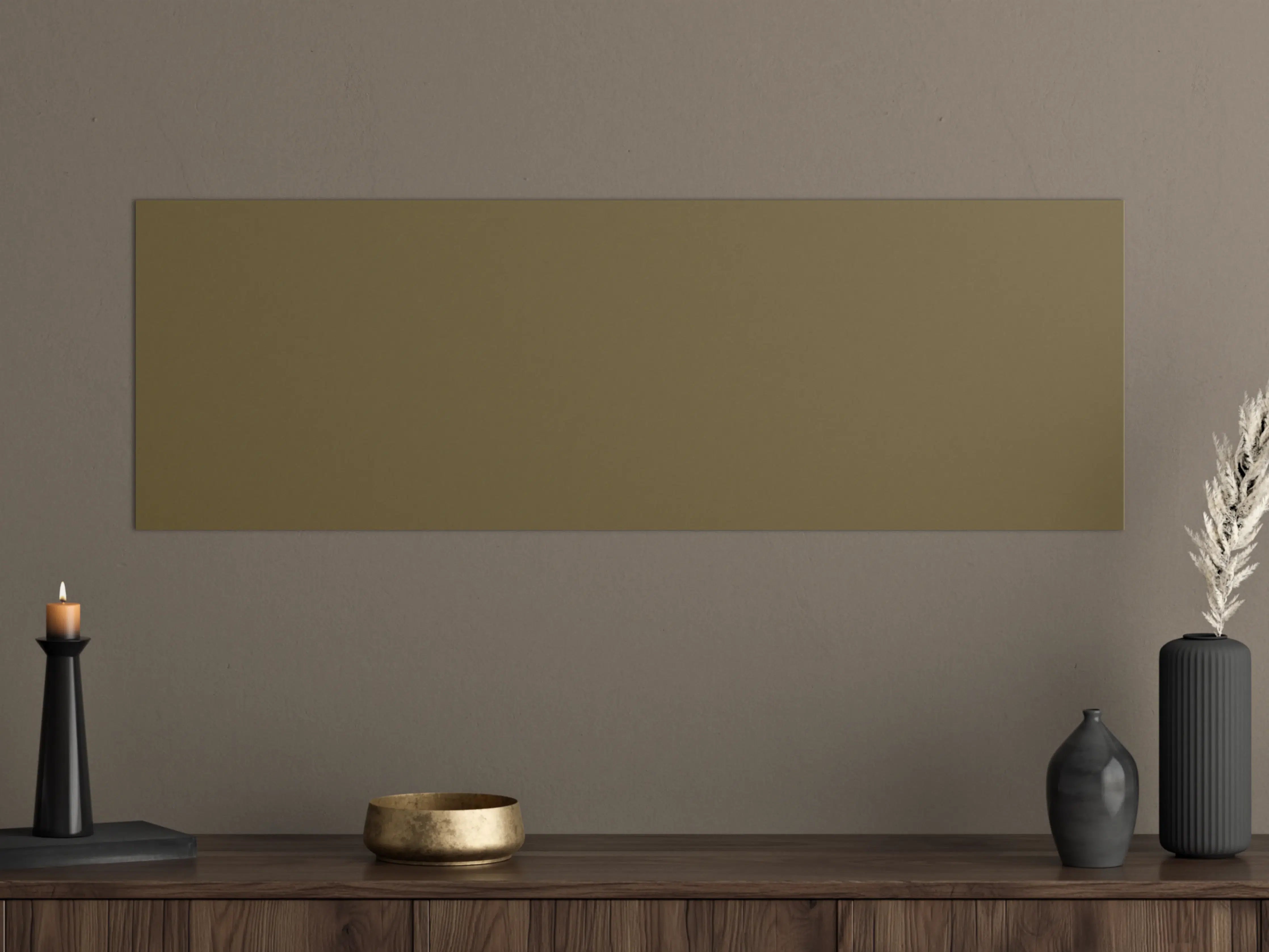 Große Wandbilder - RAL 7008 (Khaki grau)