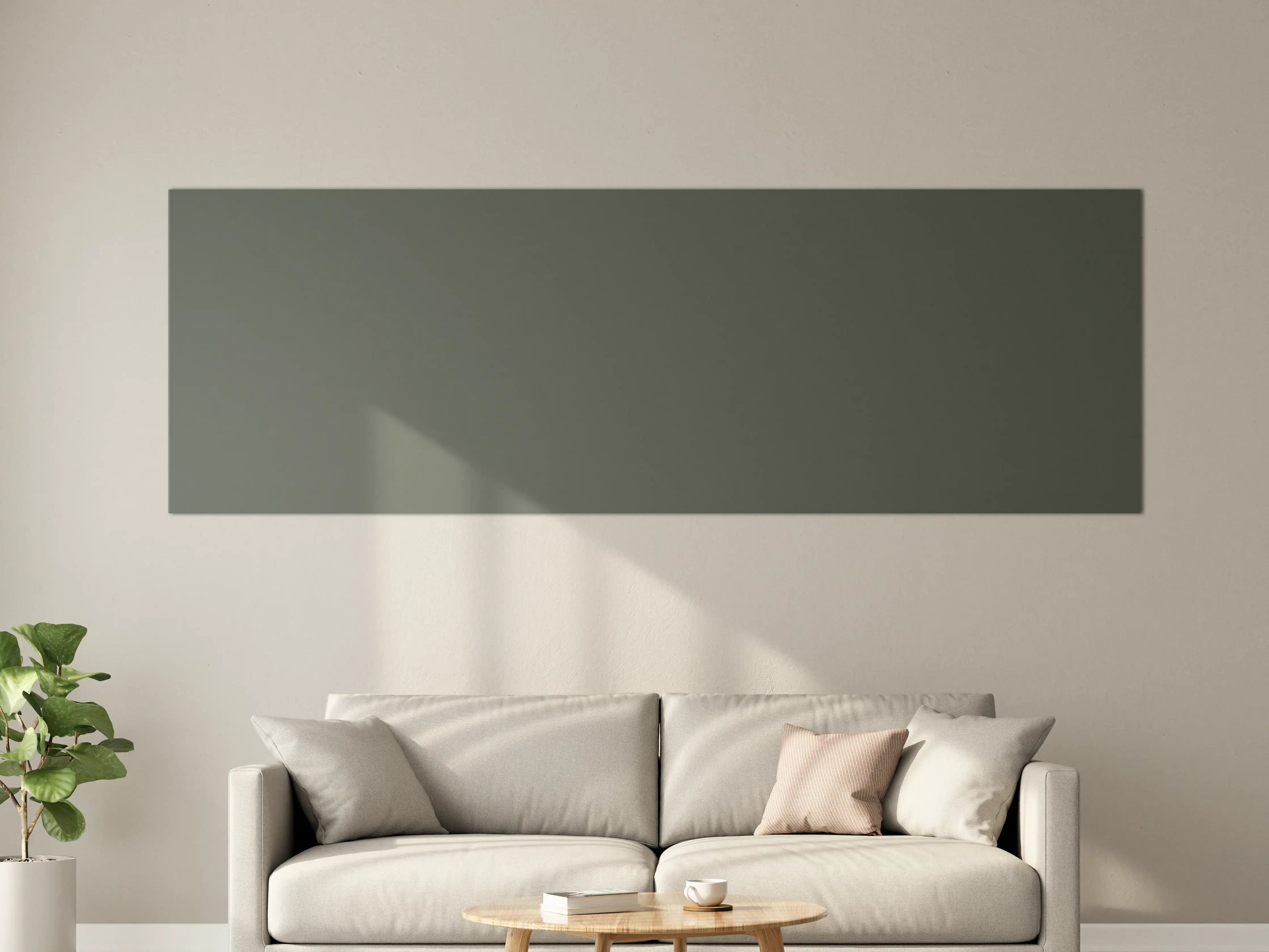 Große Wandbilder - RAL 7009 (Grüngrau)
