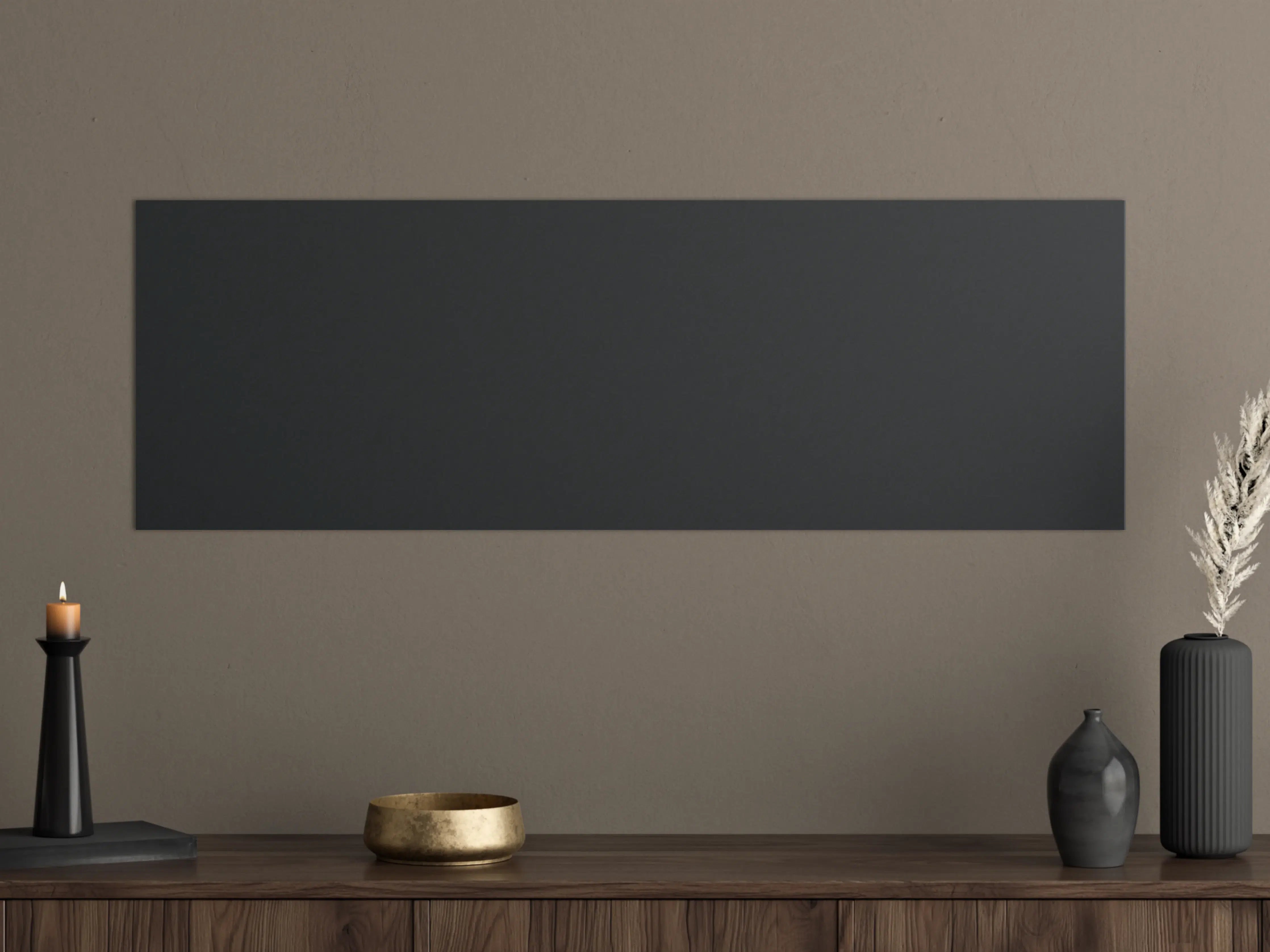 Große Wandbilder - RAL 7021 (Schwarzgrau)