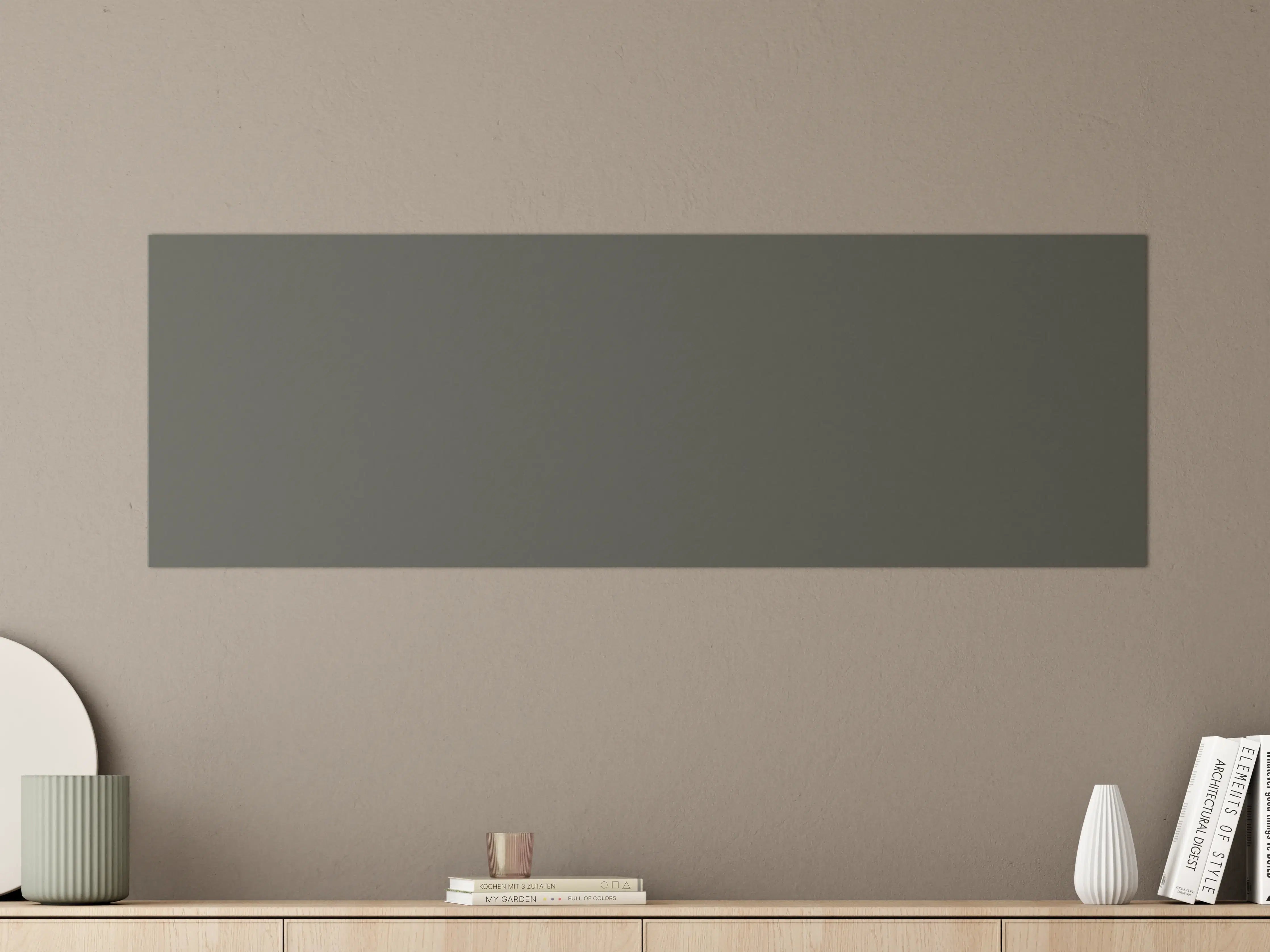 Große Wandbilder - RAL 7022 (Umbragrau)