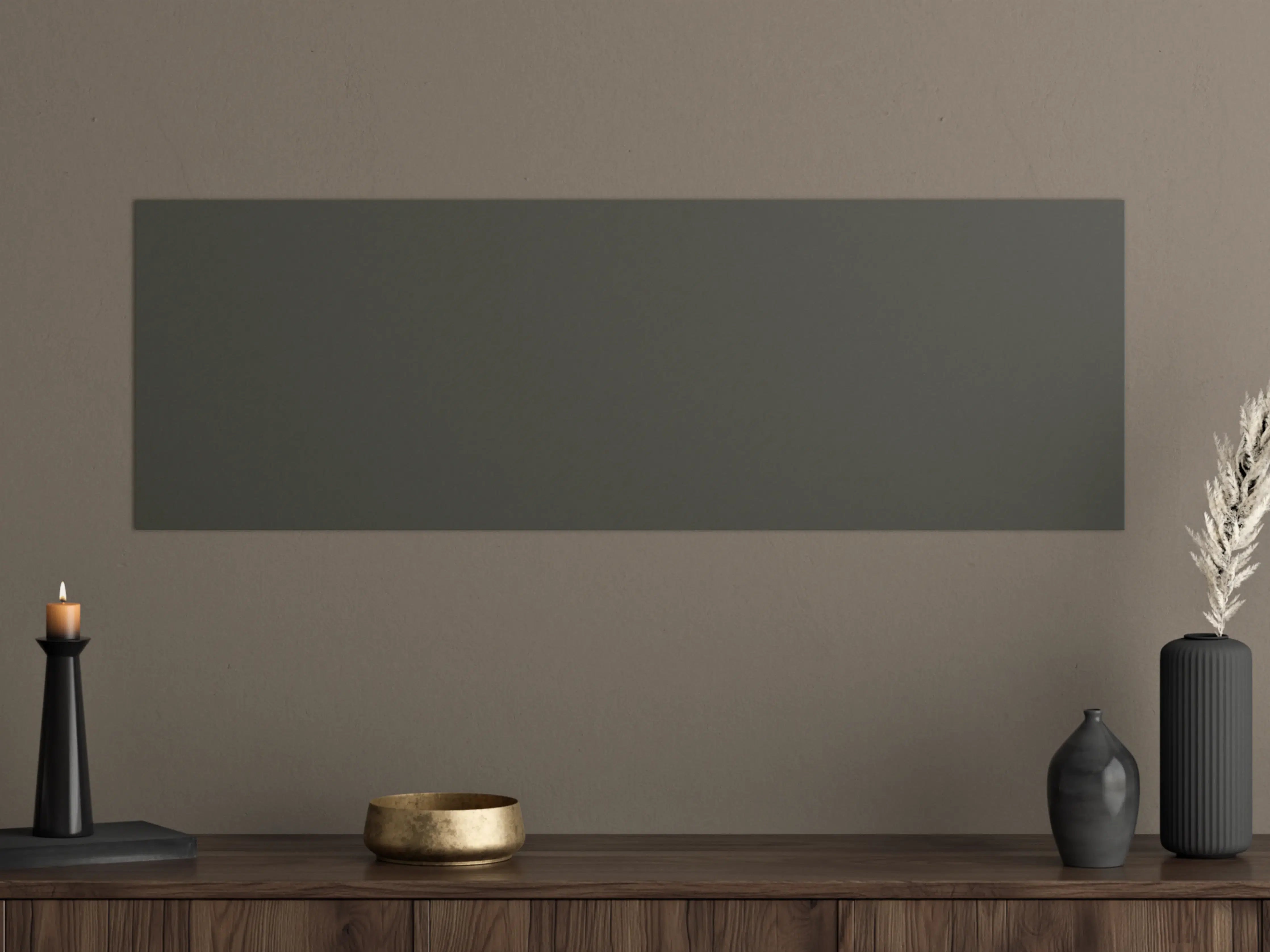 Große Wandbilder - RAL 7022 (Umbragrau)