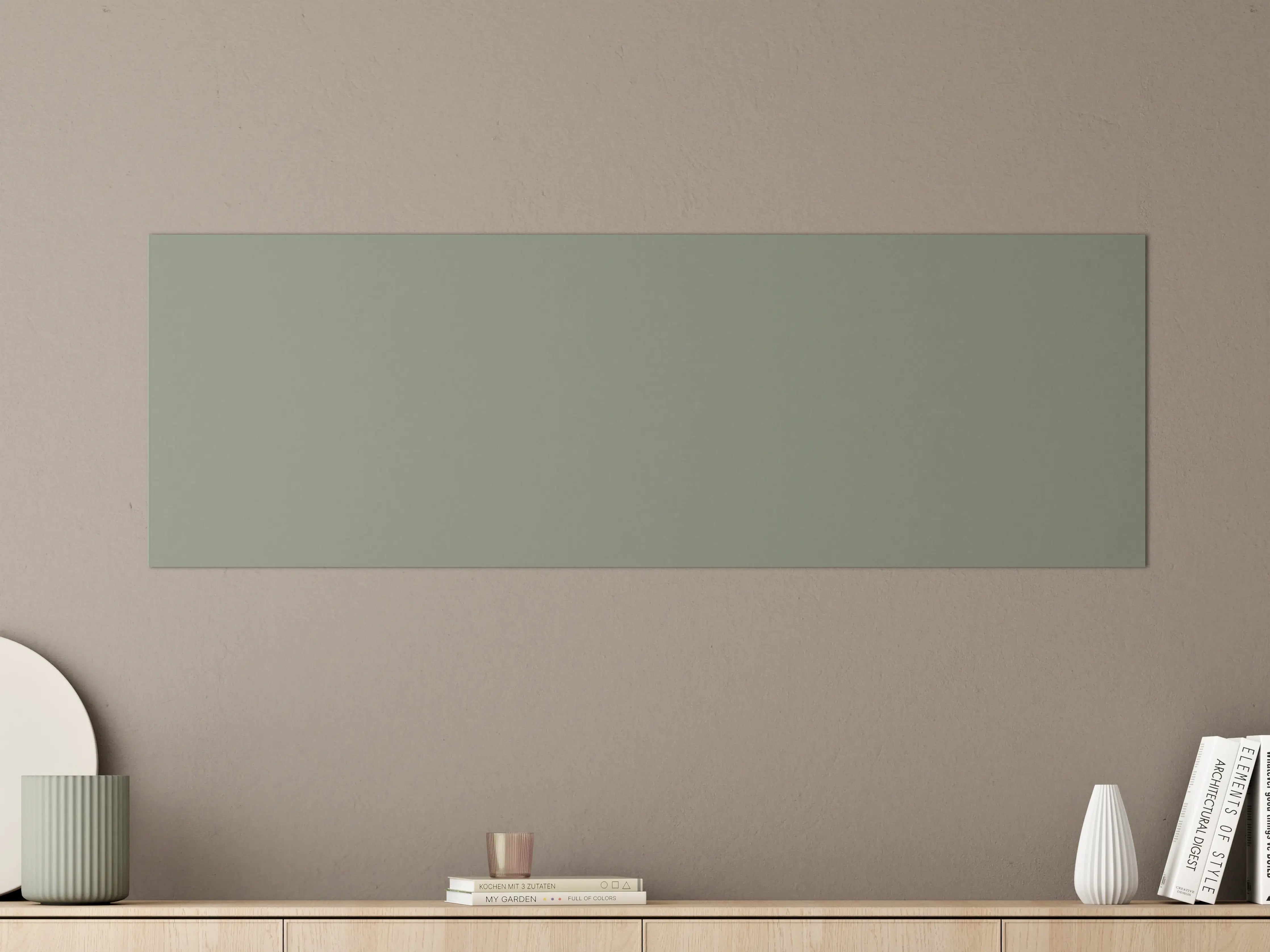 Große Wandbilder - RAL 7033 (Zementgrau)