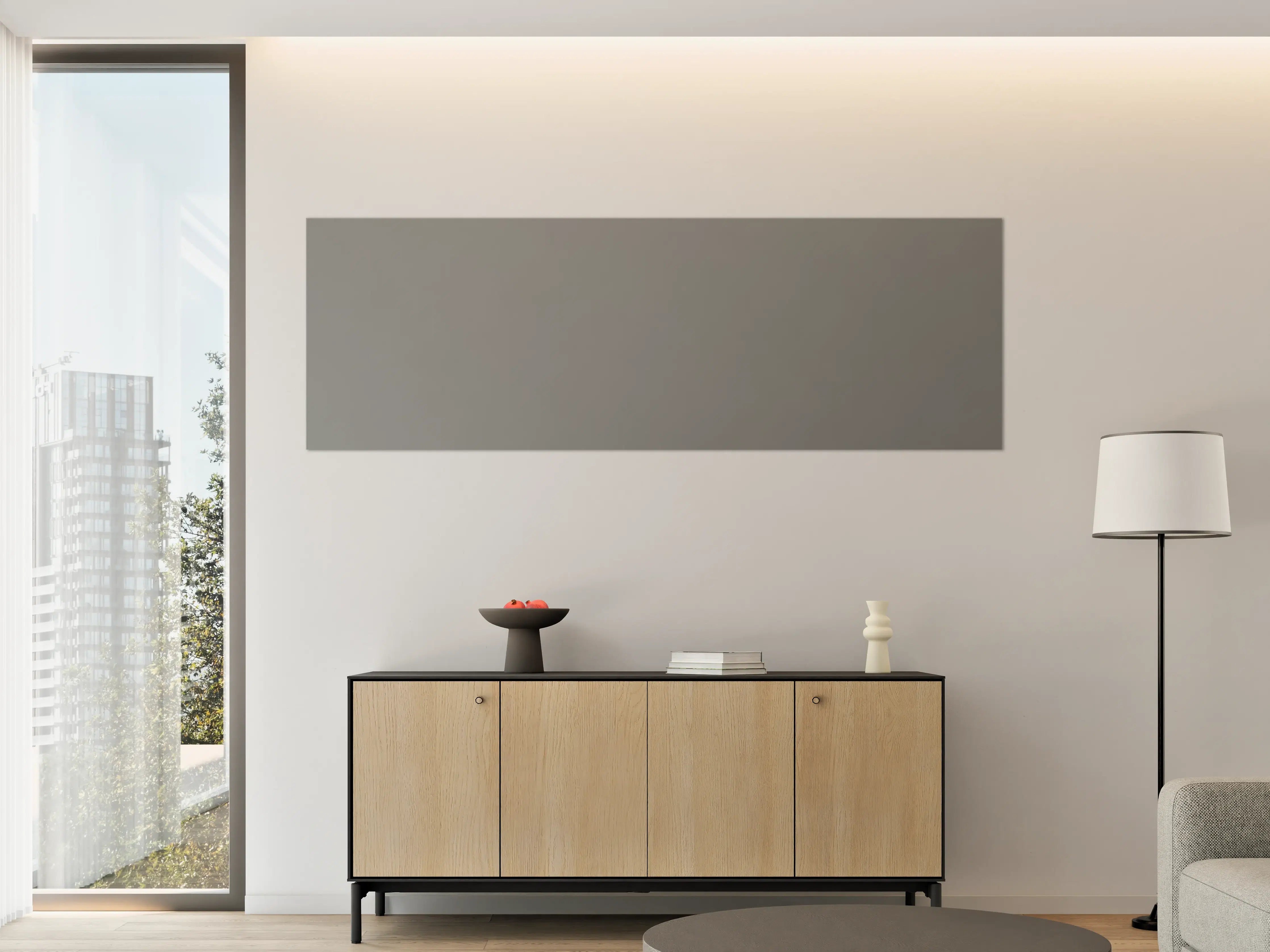 Große Wandbilder - RAL 7037 (Staubiges Grau)