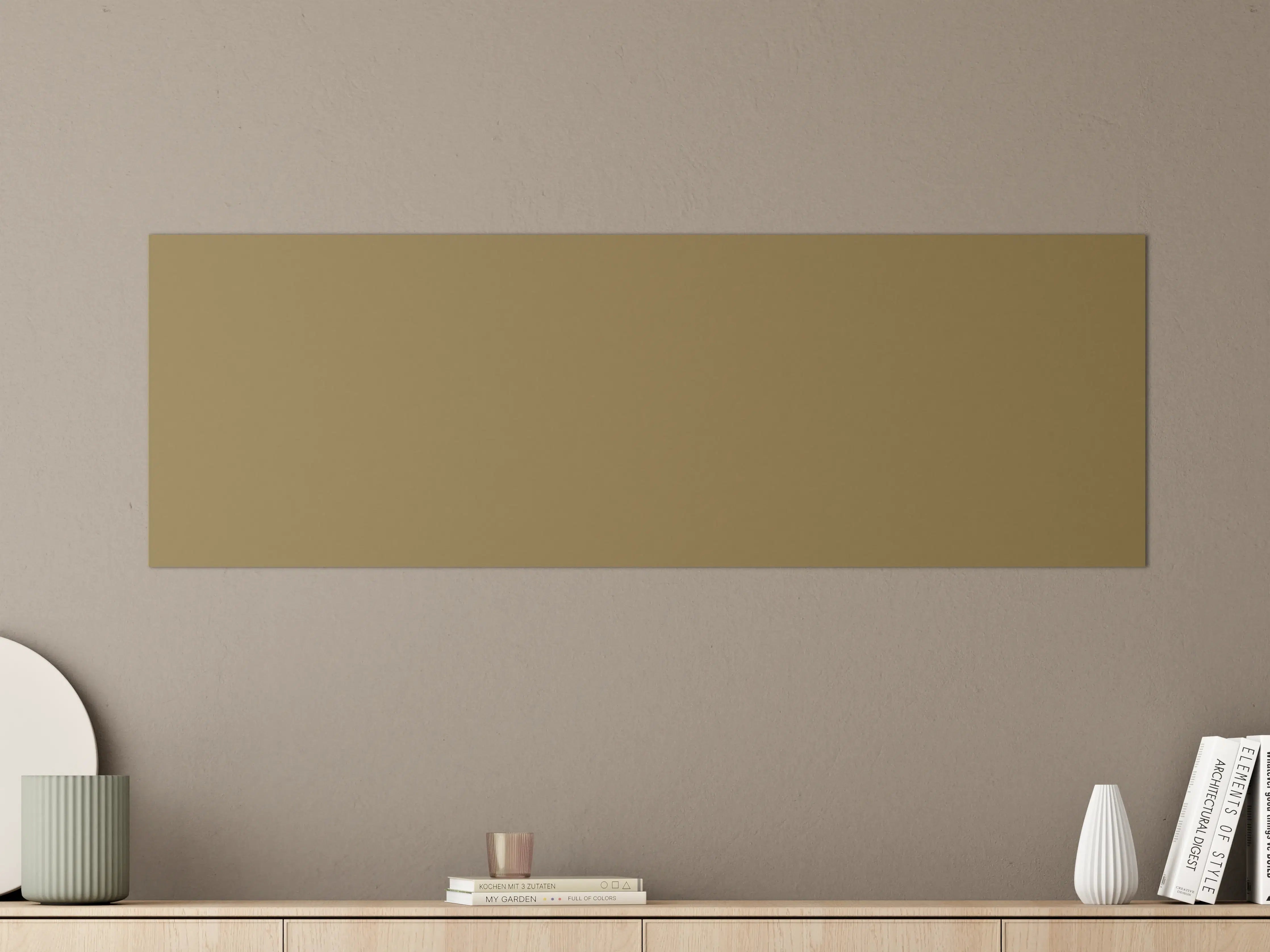 Große Wandbilder - RAL 8000 (Grünbraun)