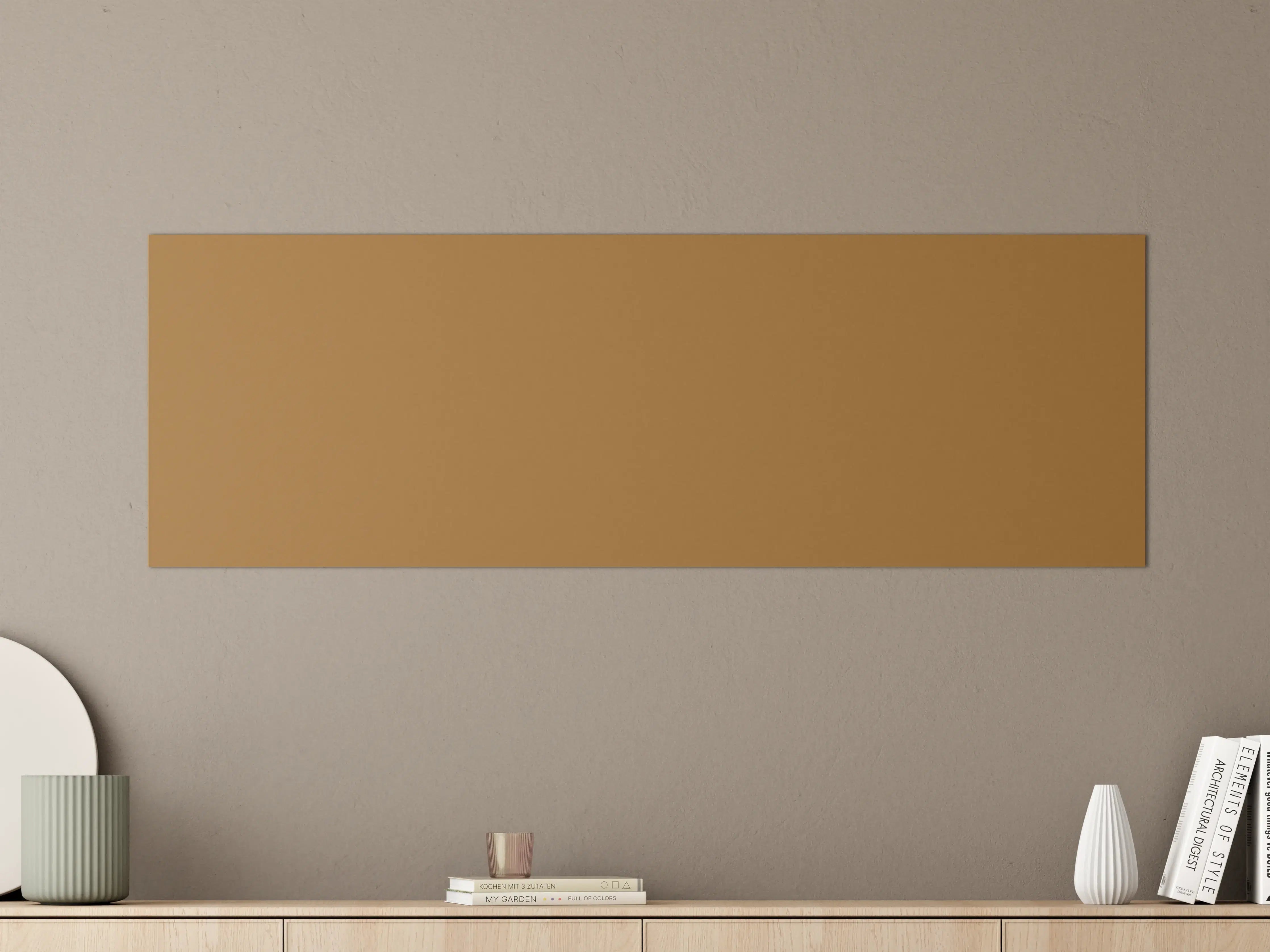 Große Wandbilder - RAL 8001 (Ockerbraun)