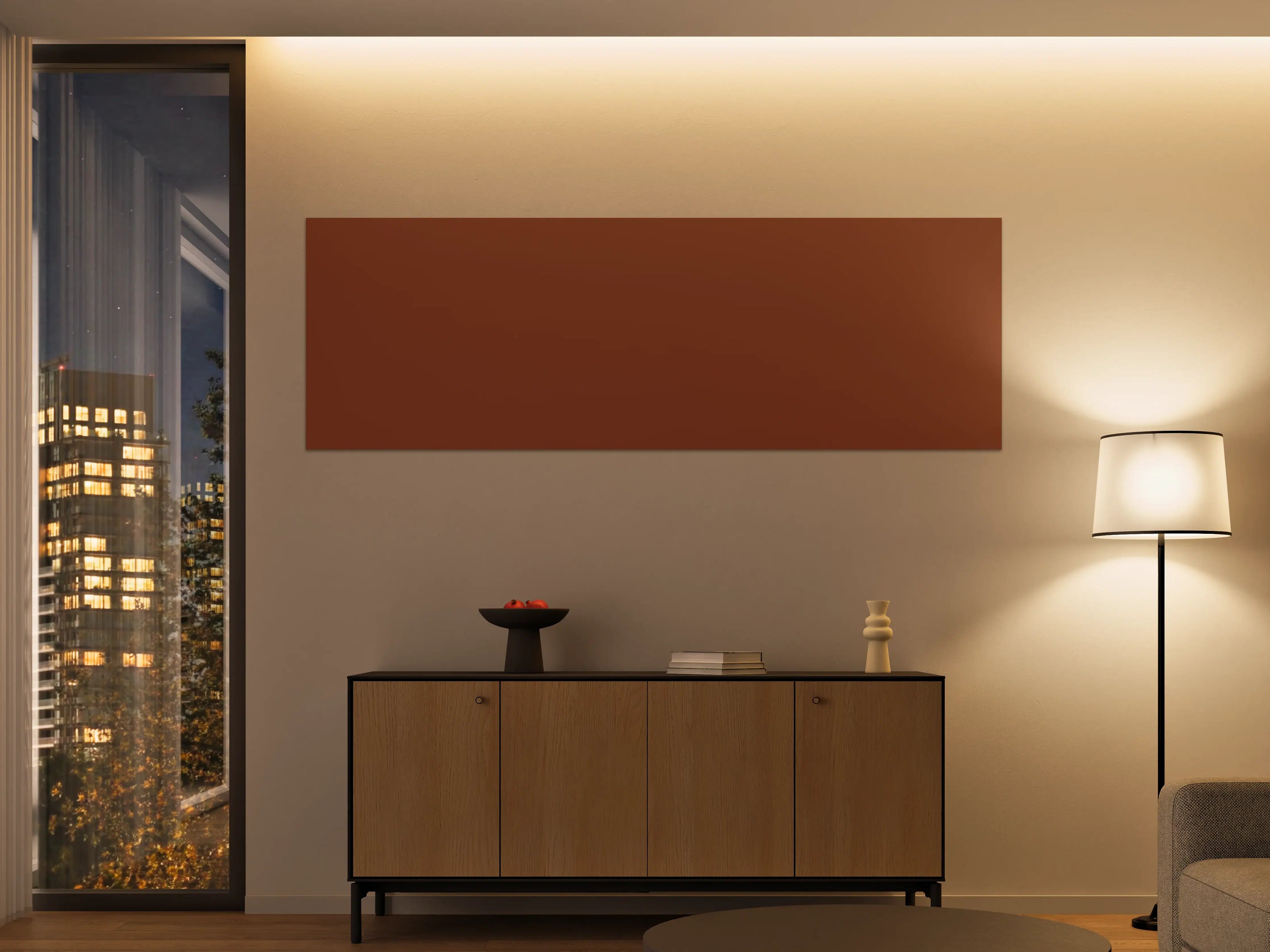 Große Wandbilder - RAL 8004 (Kupferbraun)