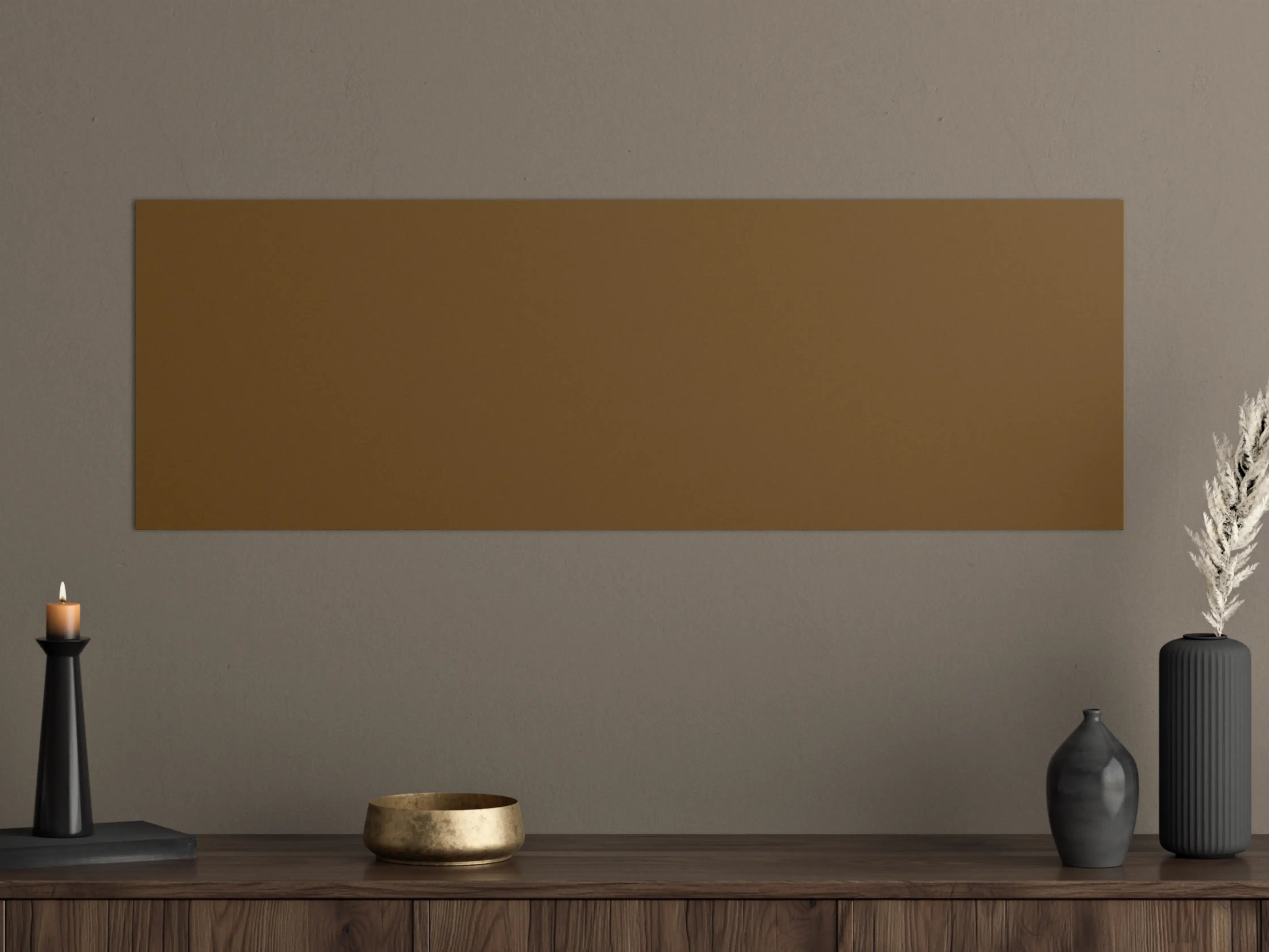 Große Wandbilder - RAL 8008 (Olivbraun)