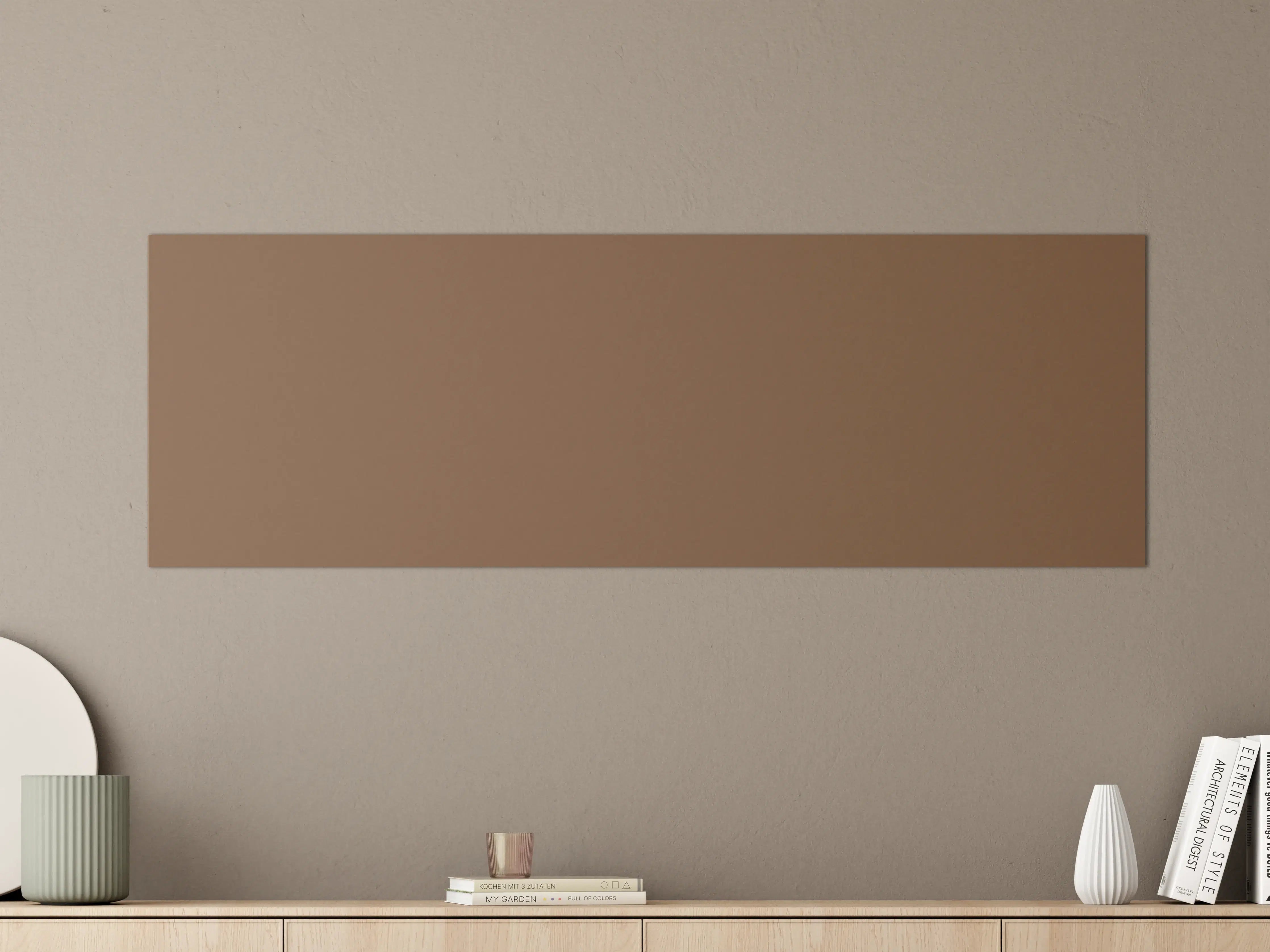 Große Wandbilder - RAL 8024 (Beigebraun)