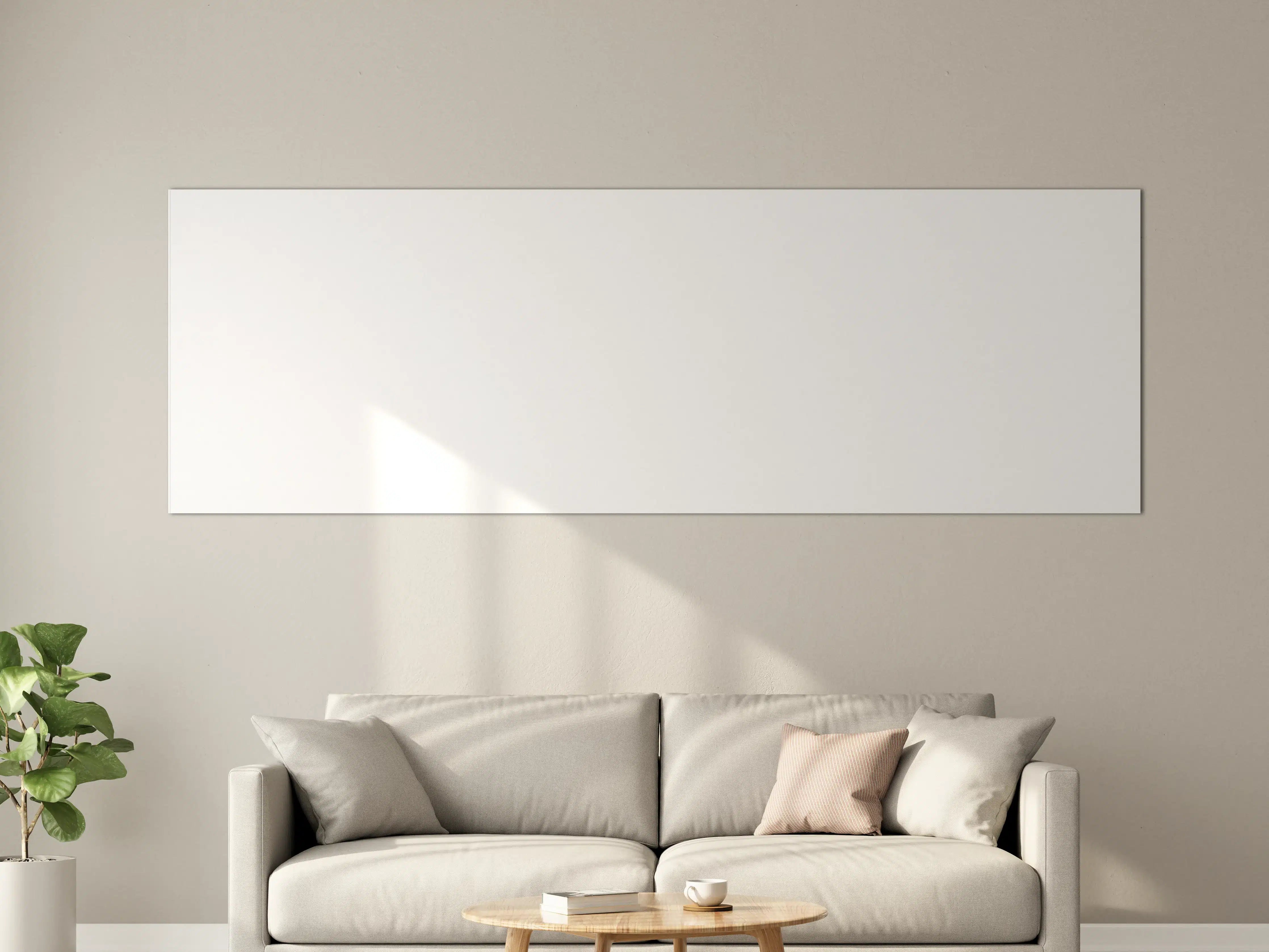 Große Wandbilder - RAL Farbe Weiß