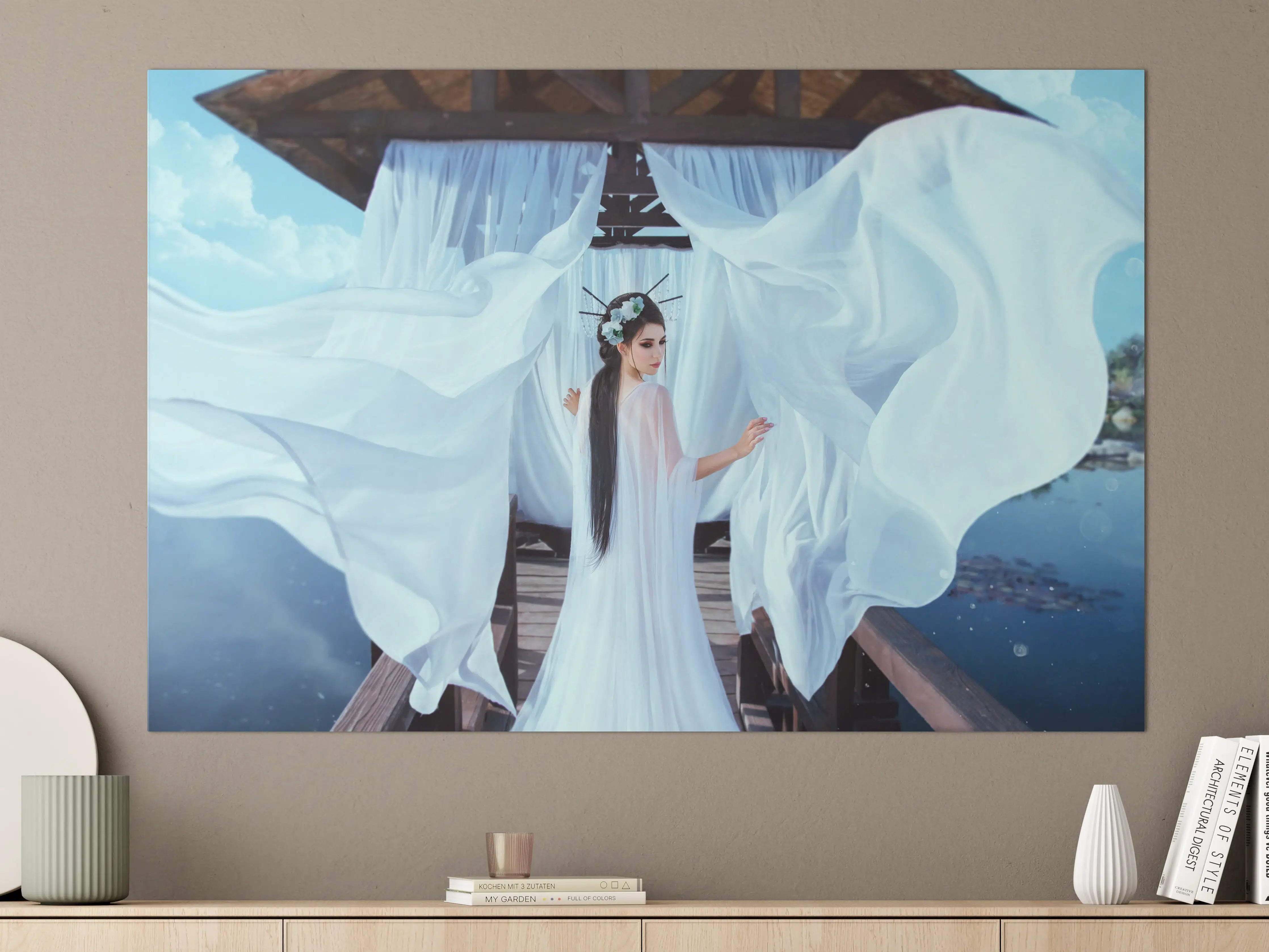 Große Wandbilder - Reines Japanisches Porträt