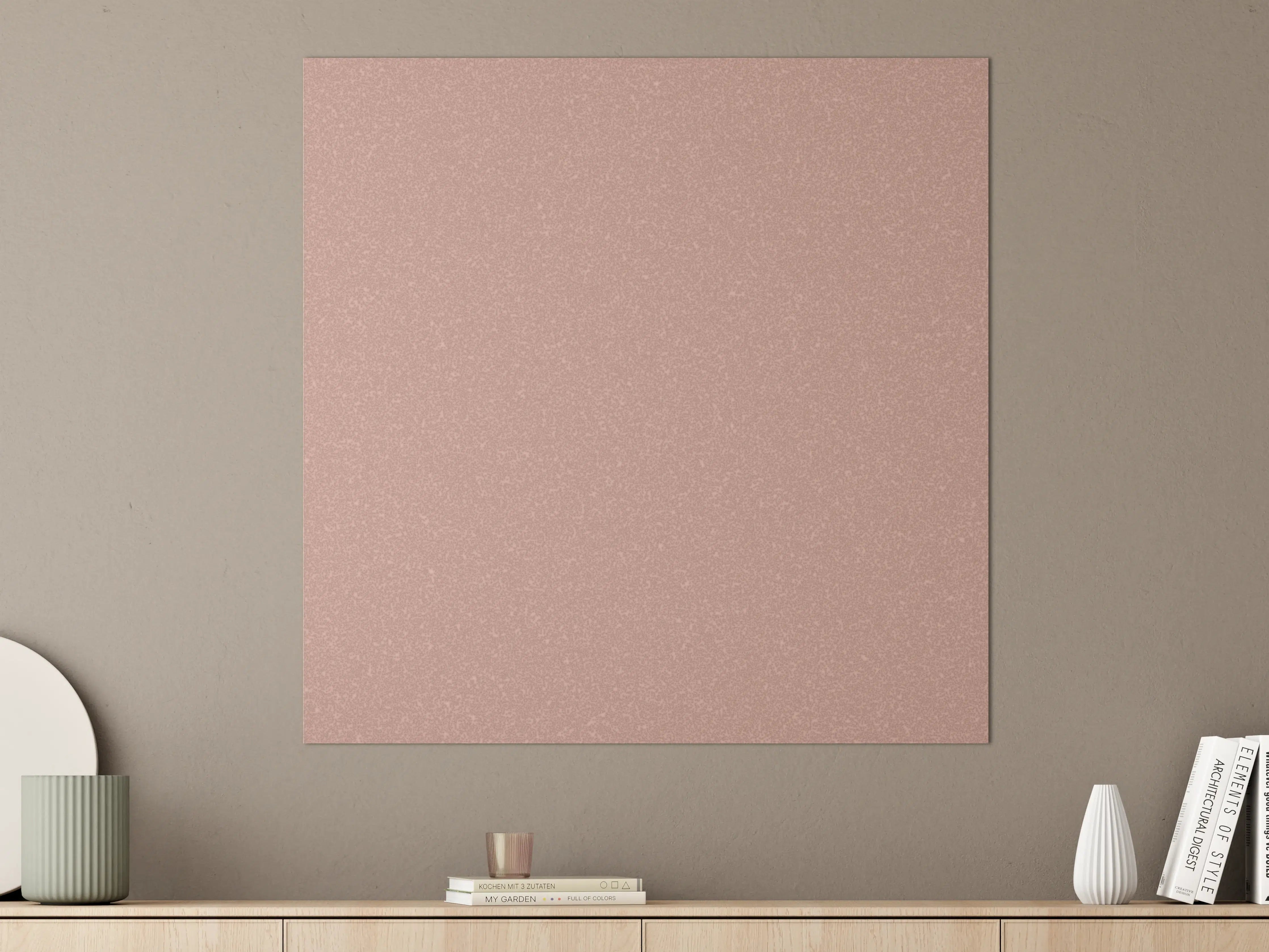 Große Wandbilder - Rosa Wandtextur - Korallenfarbe