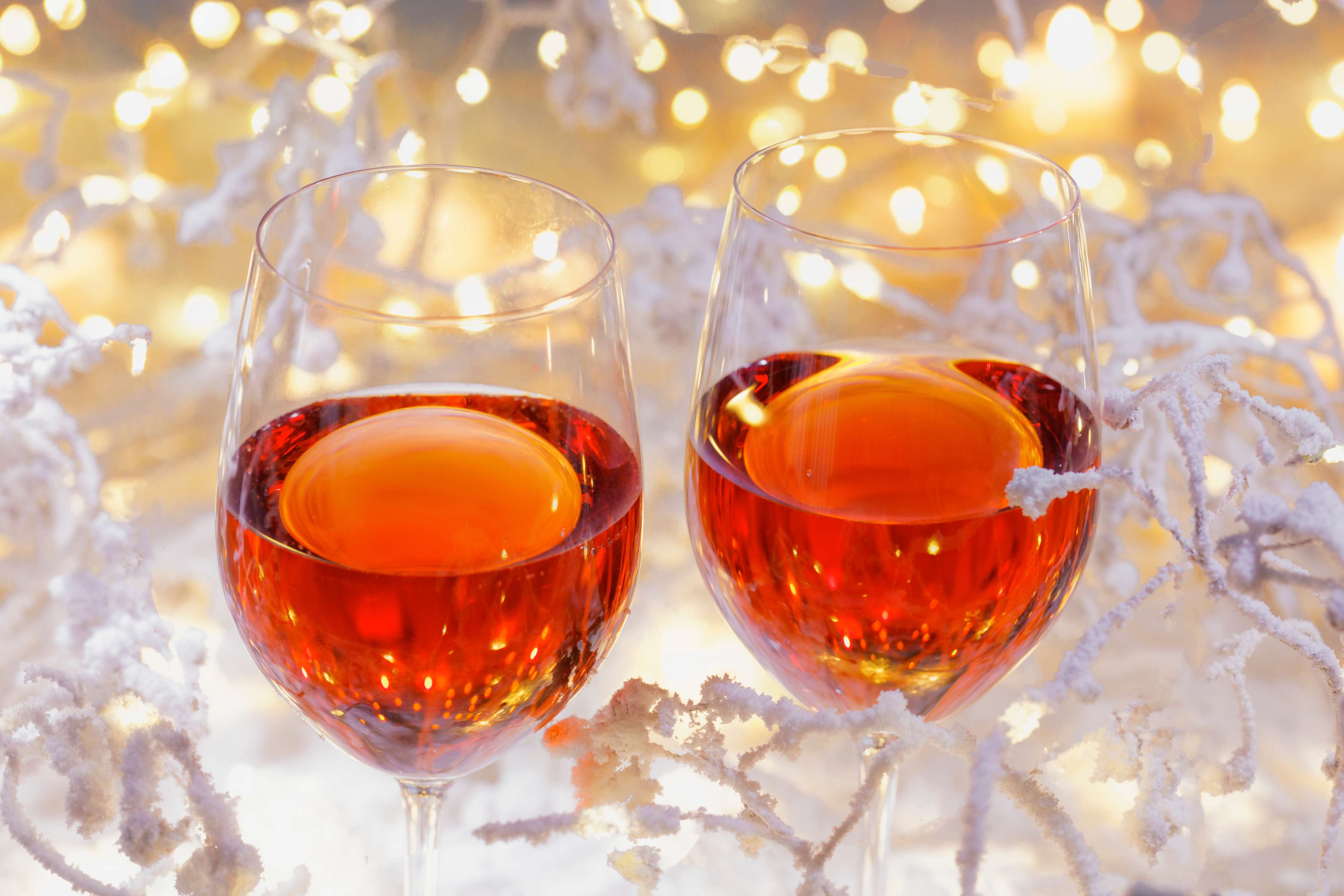 Große Wandbilder-Rosé Champagner