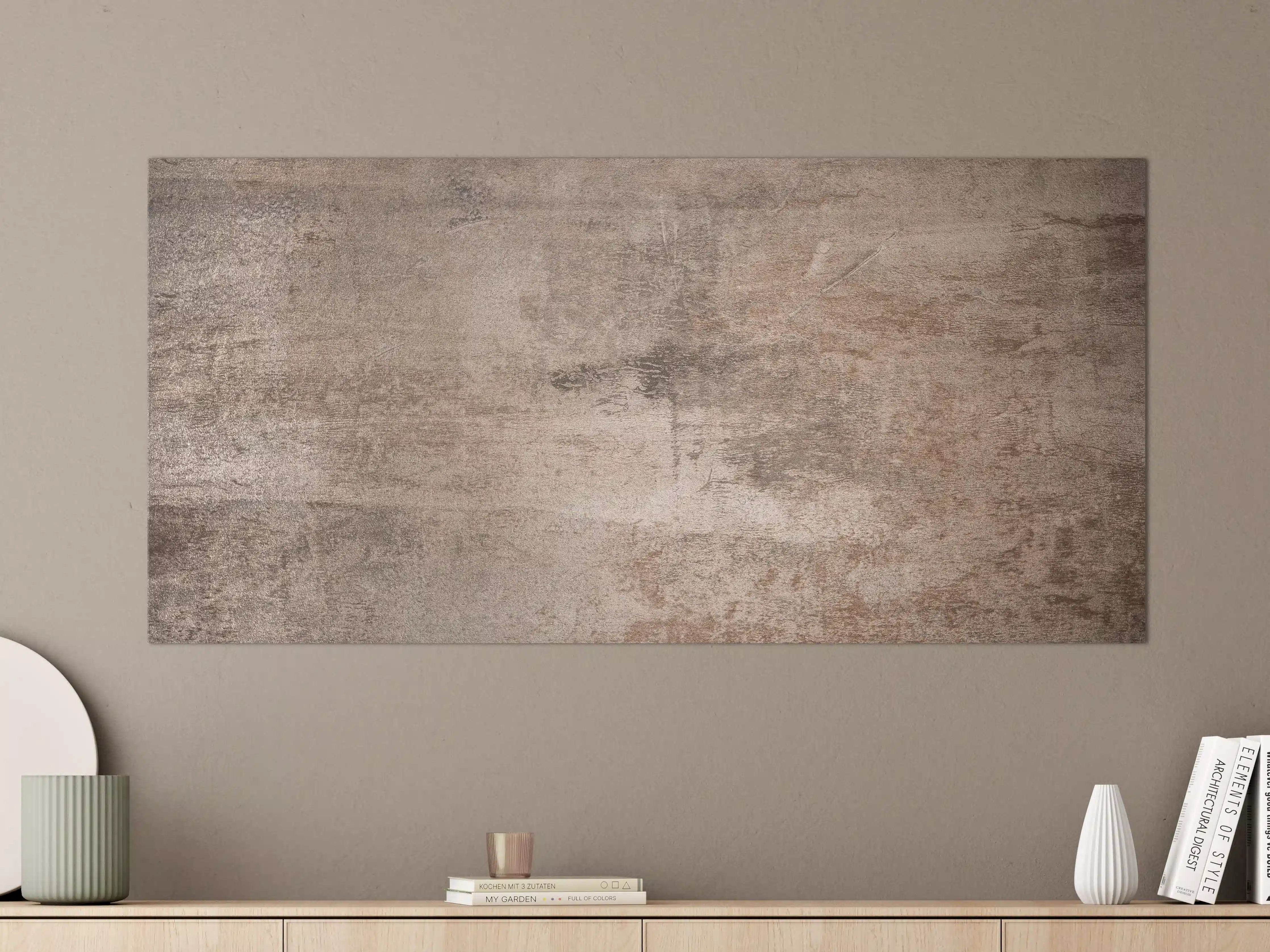 Große Wandbilder - Rostige Stahl-Struktur