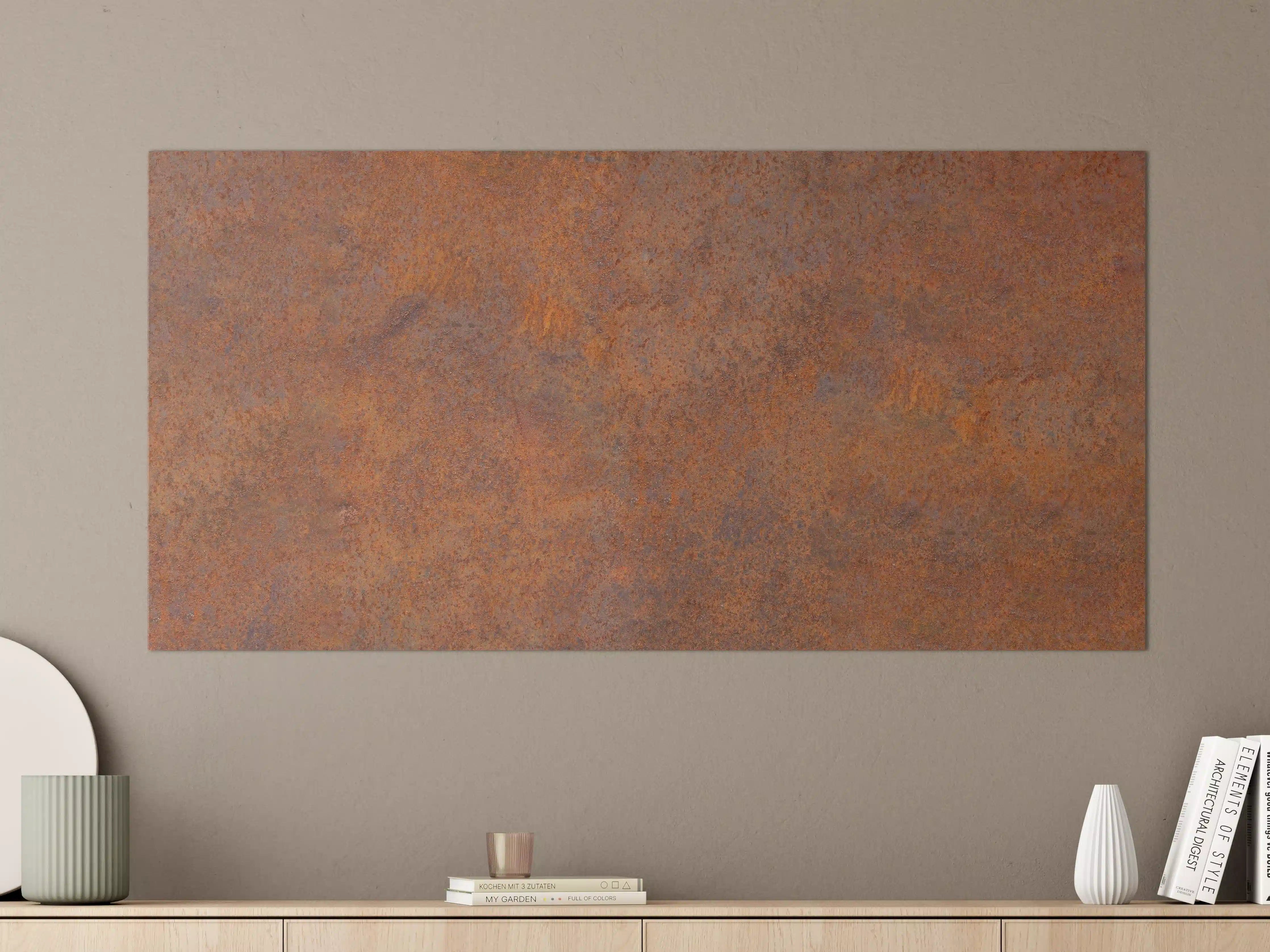Große Wandbilder - Rostiges Metall