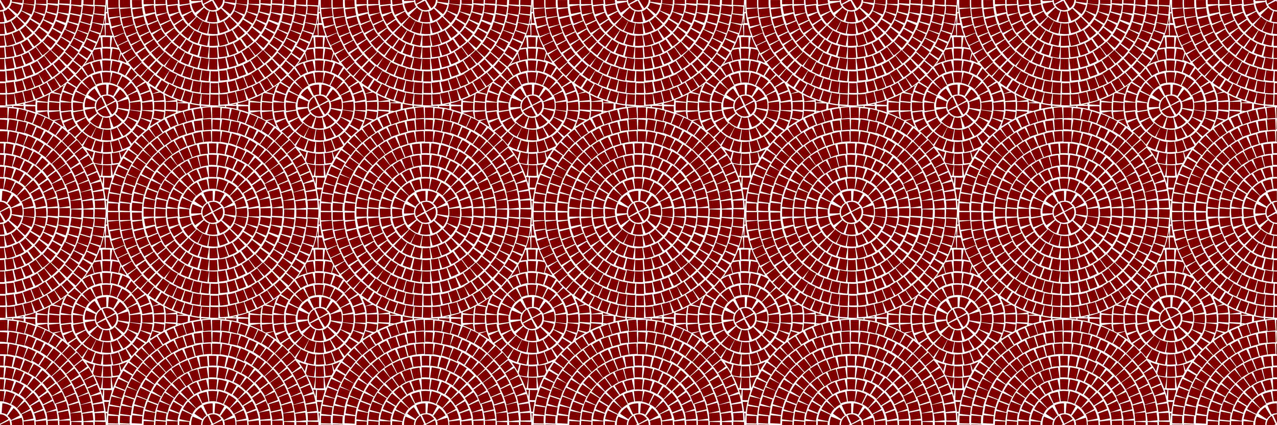Große Wandbilder-Rot-Weiße Geometrische Musterwandkunst
