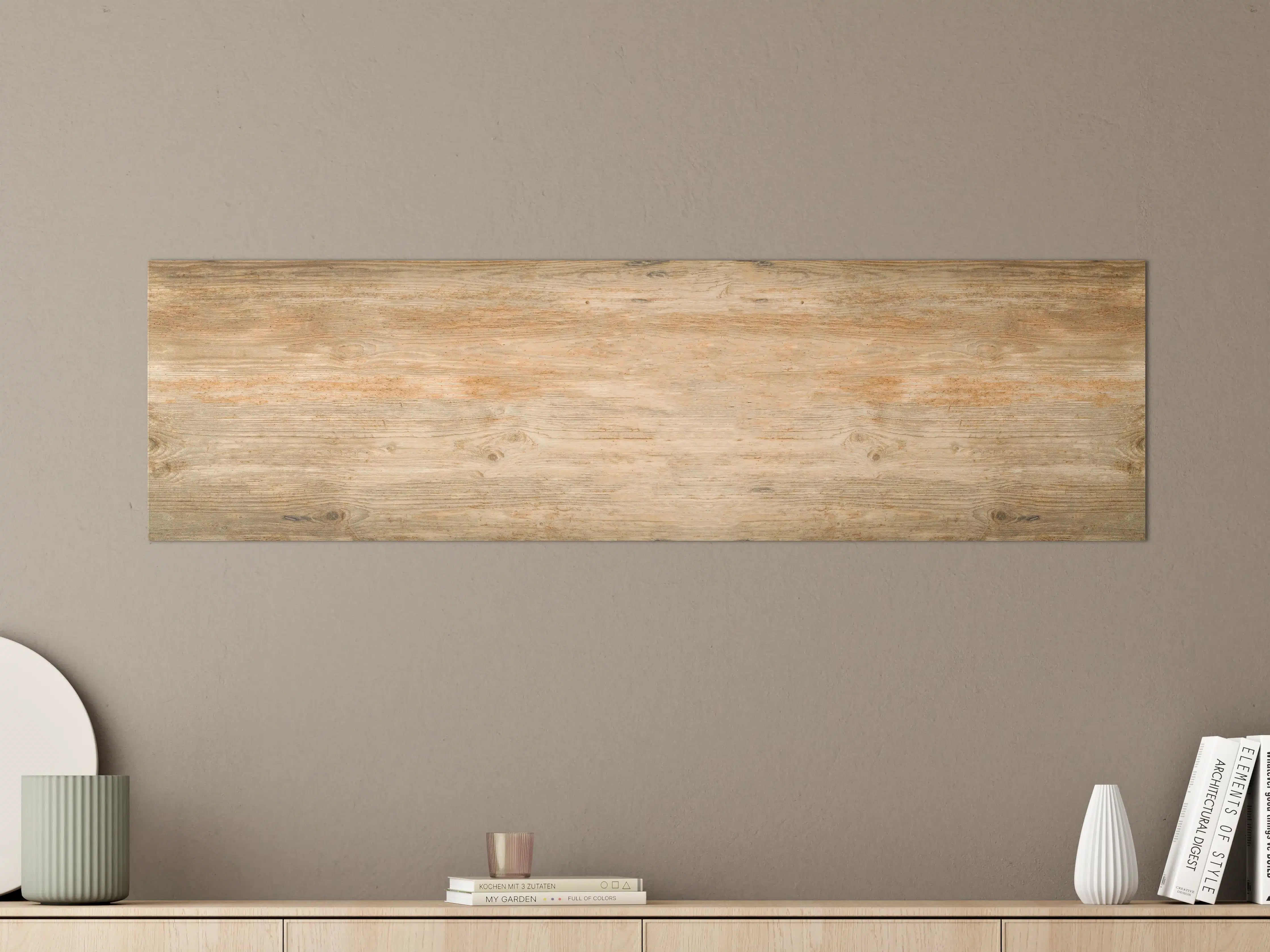 Große Wandbilder - Rustikale Holztextur Panorama