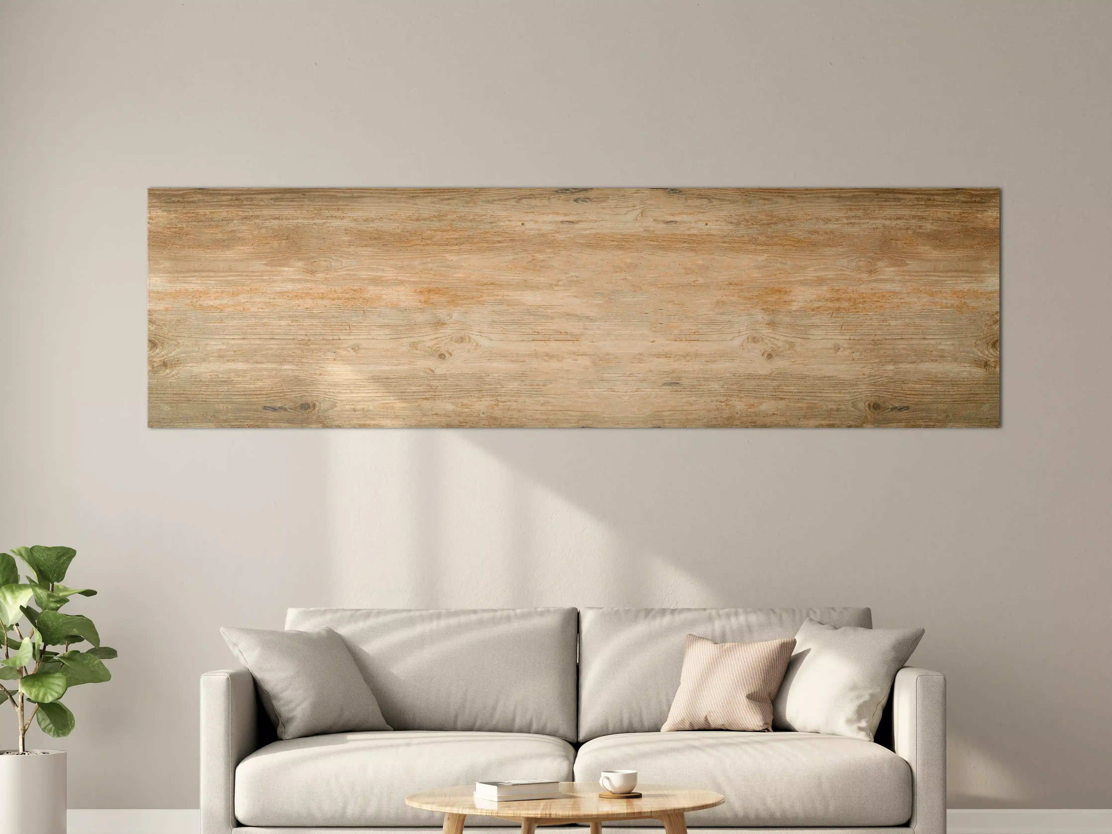 Große Wandbilder - Rustikale Holztextur Panorama