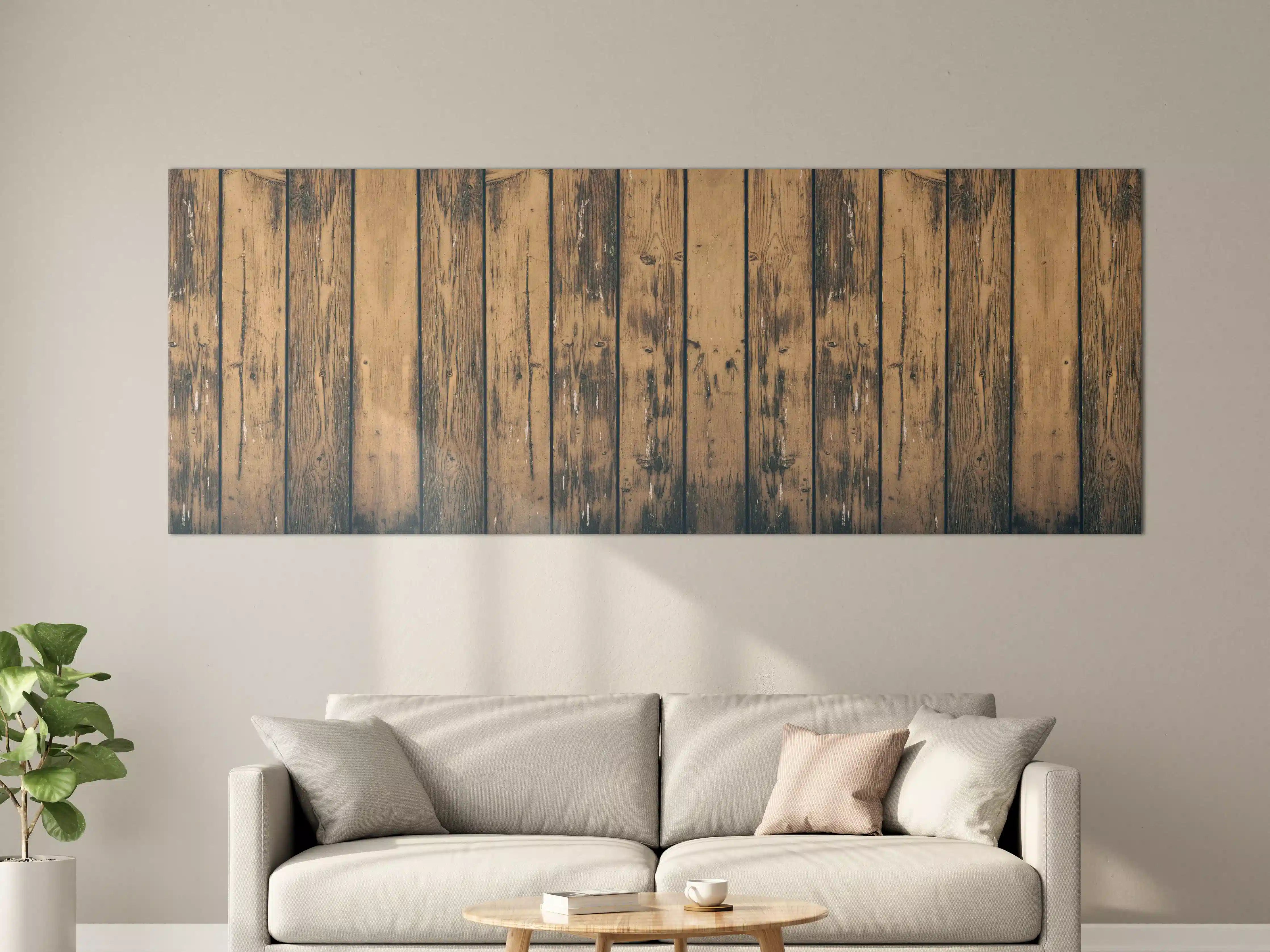 Große Wandbilder - Rustikales Holz - Vintage