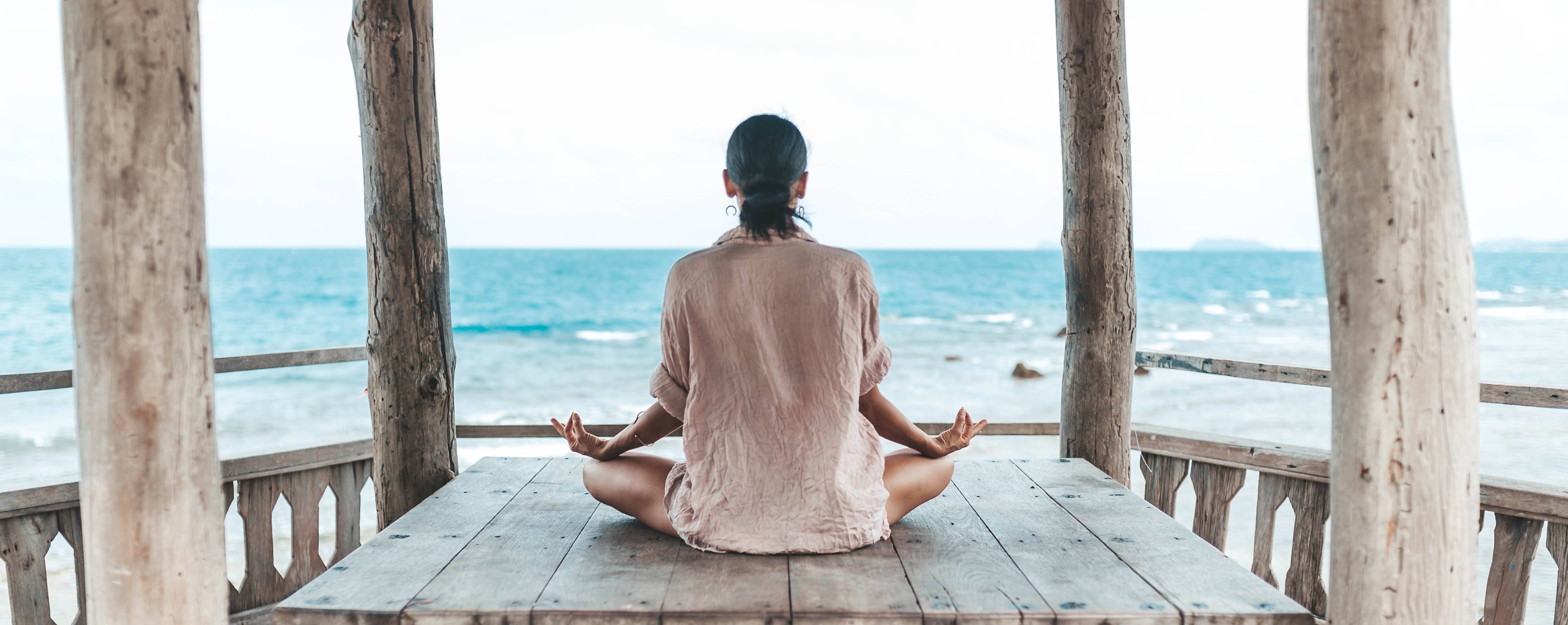 Große Wandbilder-Sanfte Meeresmeditation in Grau
