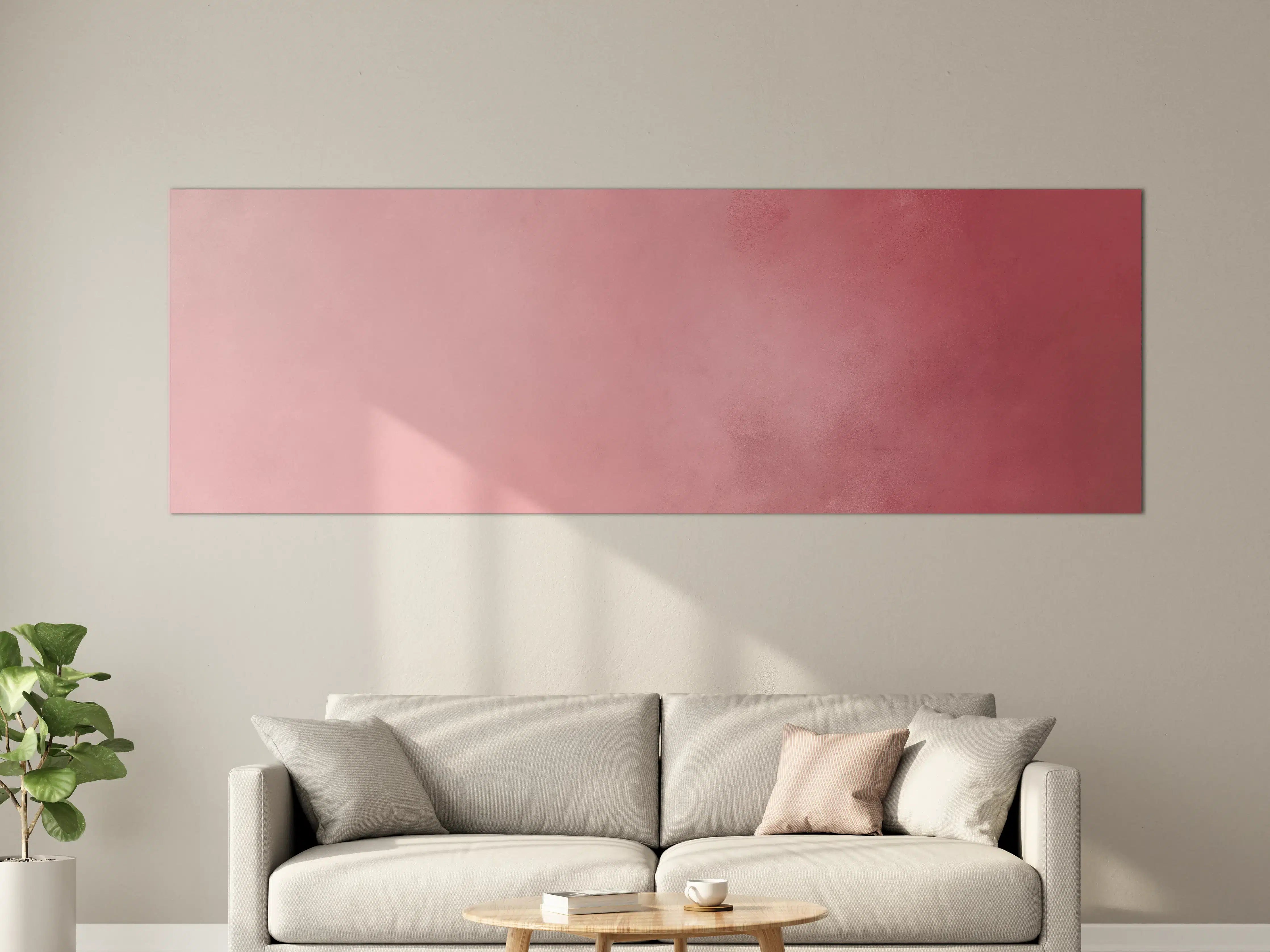 Große Wandbilder - Sanfte Pink-Wolkenhimmel