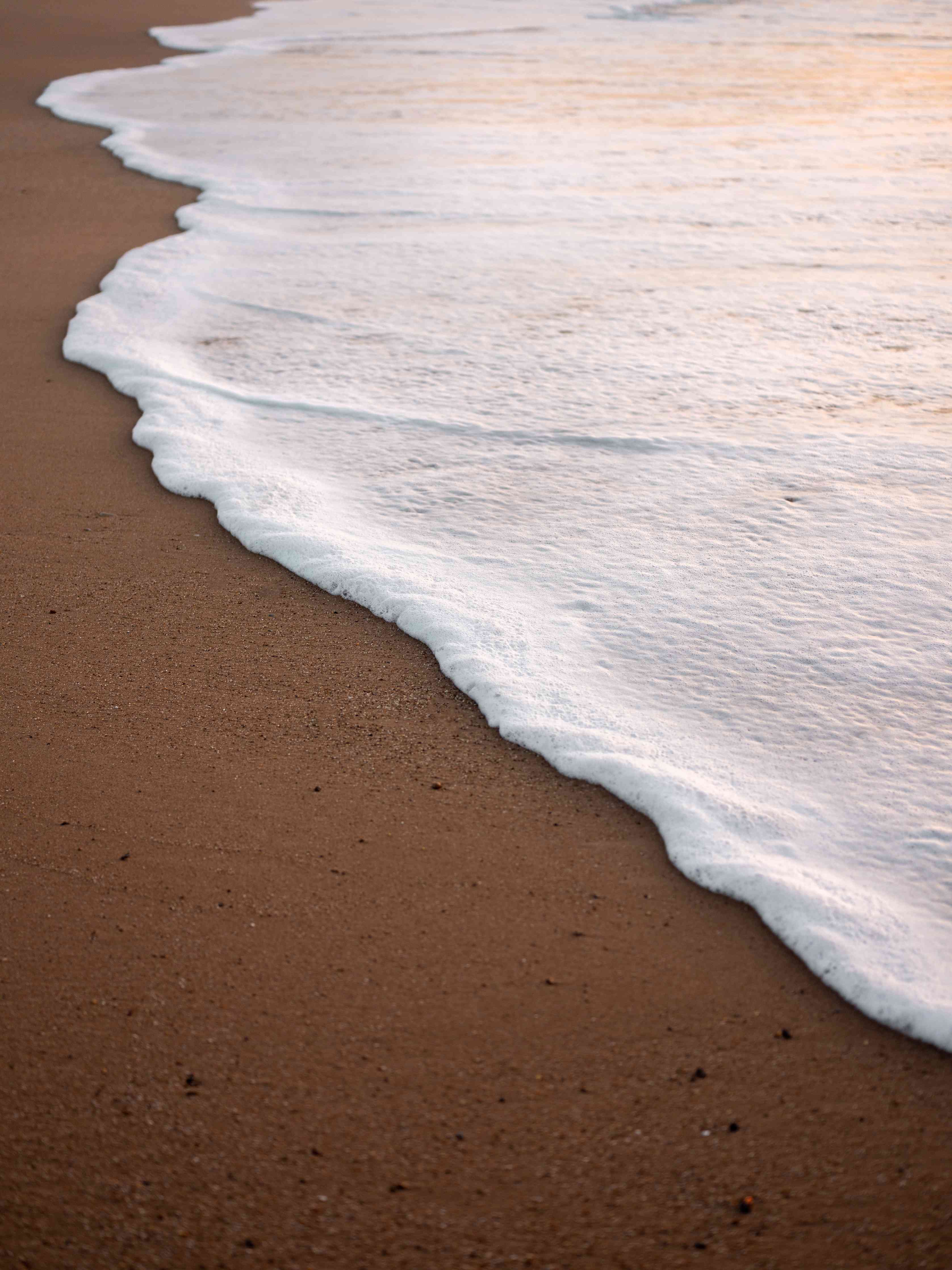 Große Wandbilder-Sanfter Meeresstrand bei Sonnenaufgang