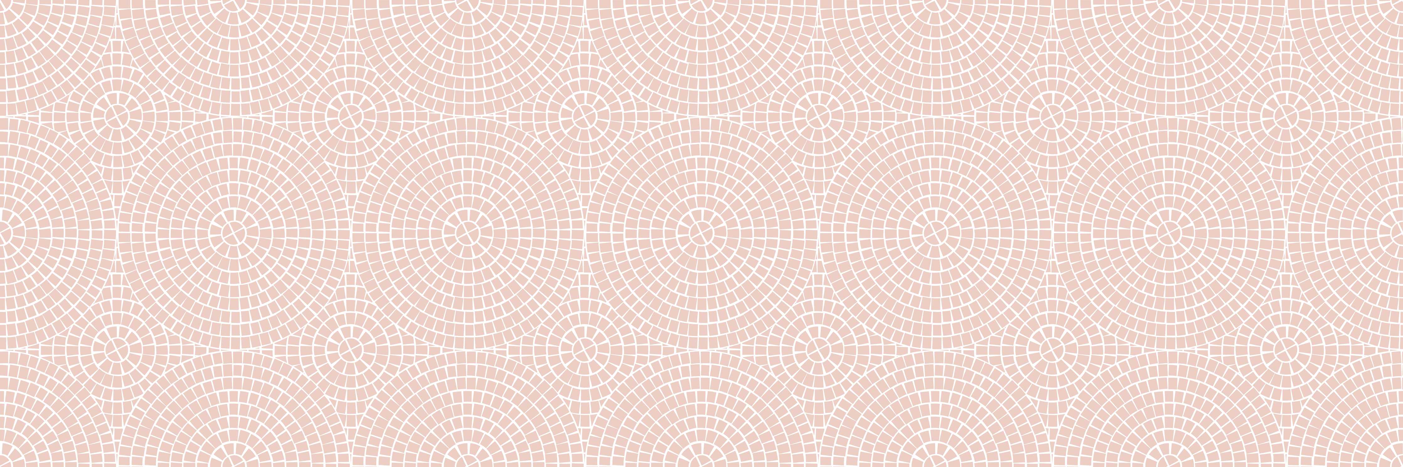 Große Wandbilder-Sanftes Rosa mit geometrischen Mustern