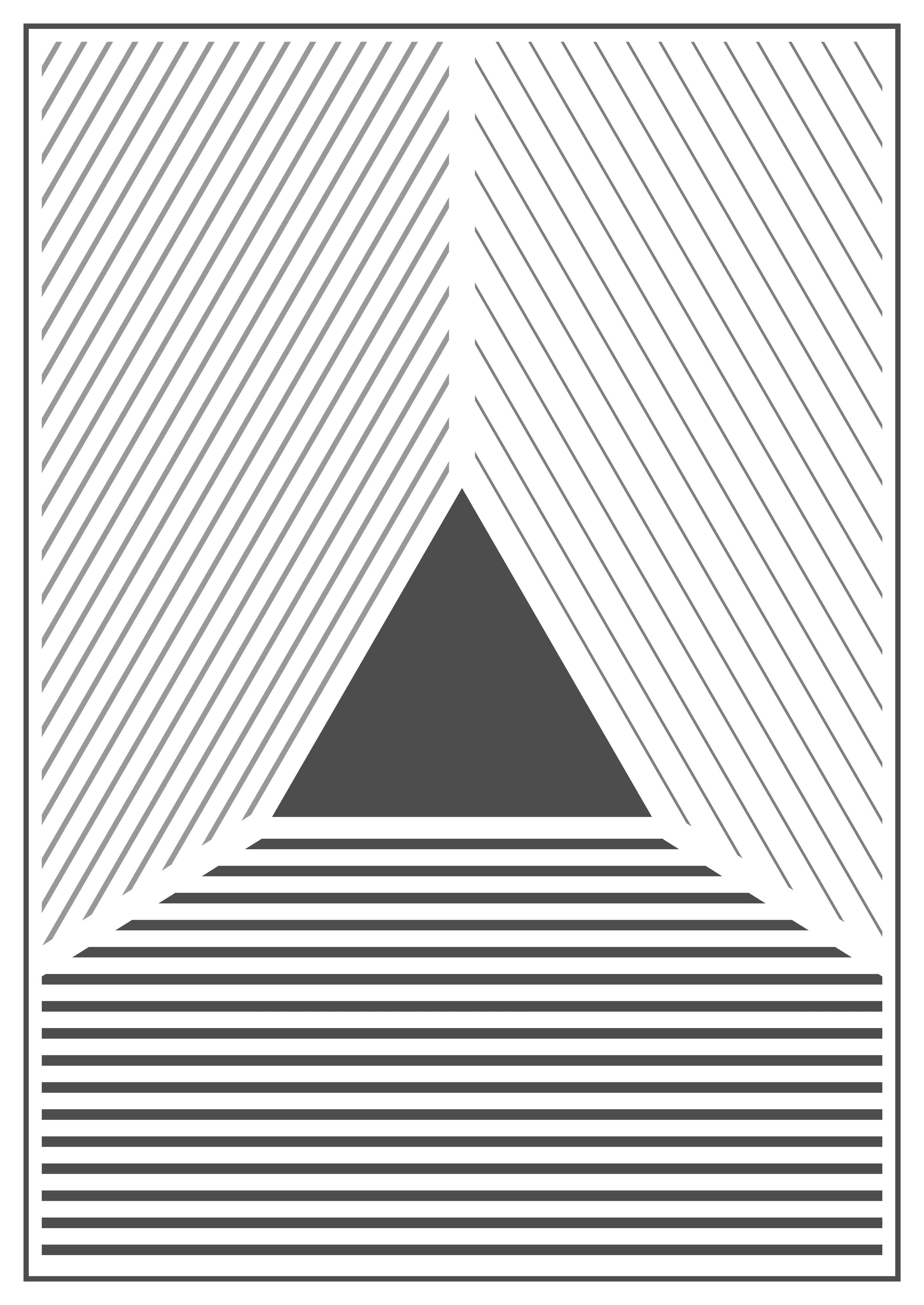 Große Wandbilder-Schlichte Graugrund-Form