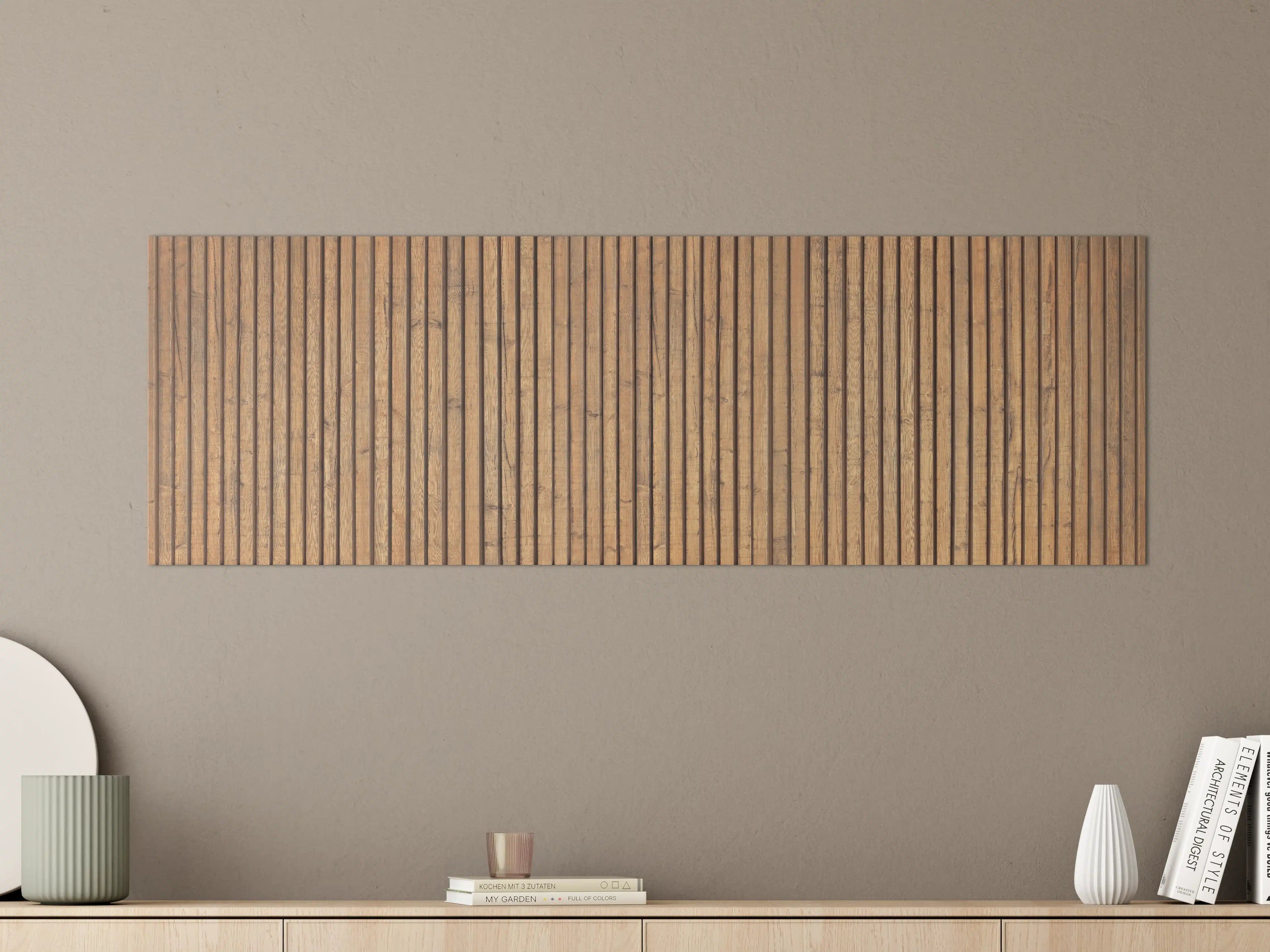 Große Wandbilder - Schöne Holzwand