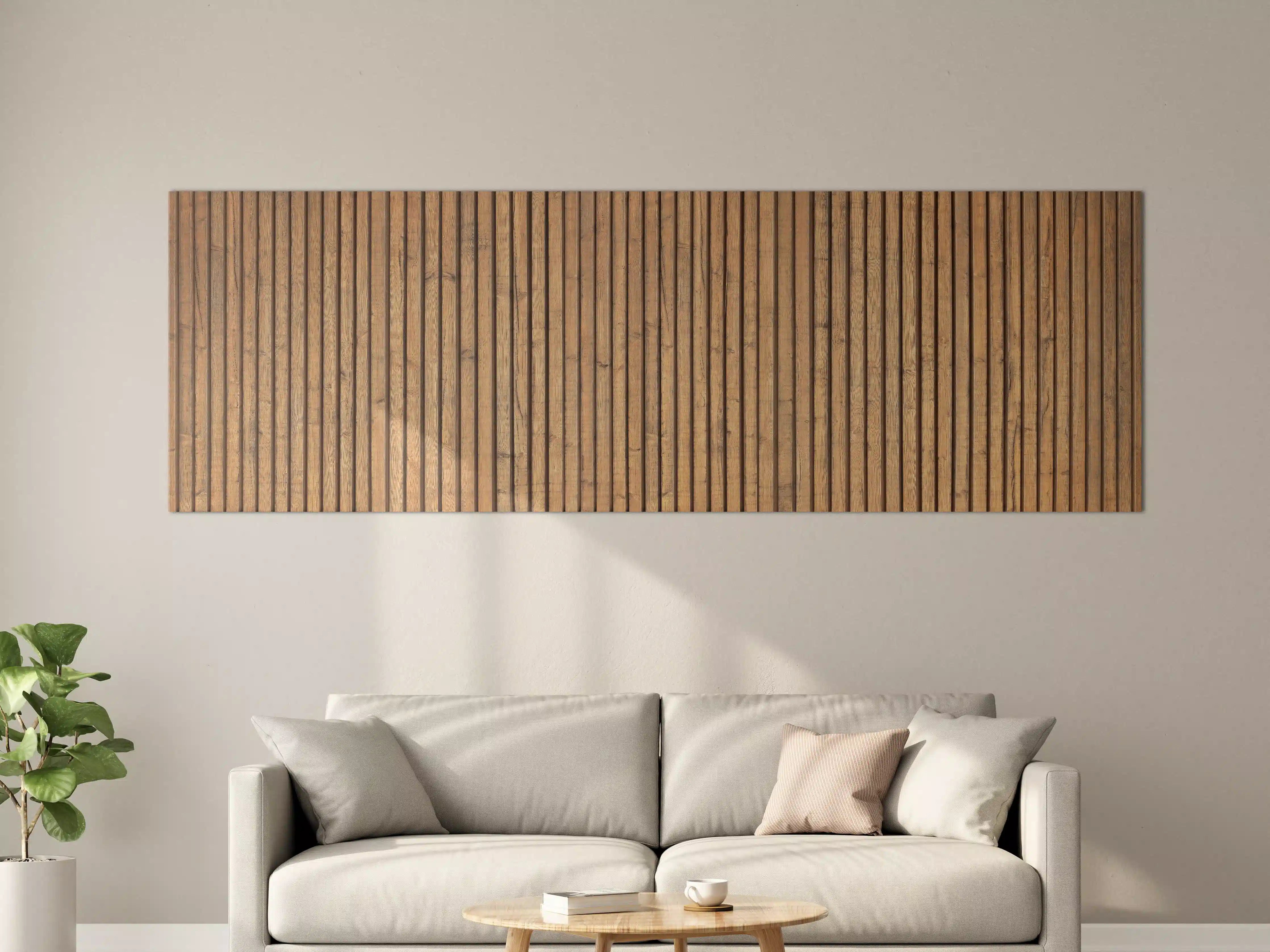 Große Wandbilder - Schöne Holzwand