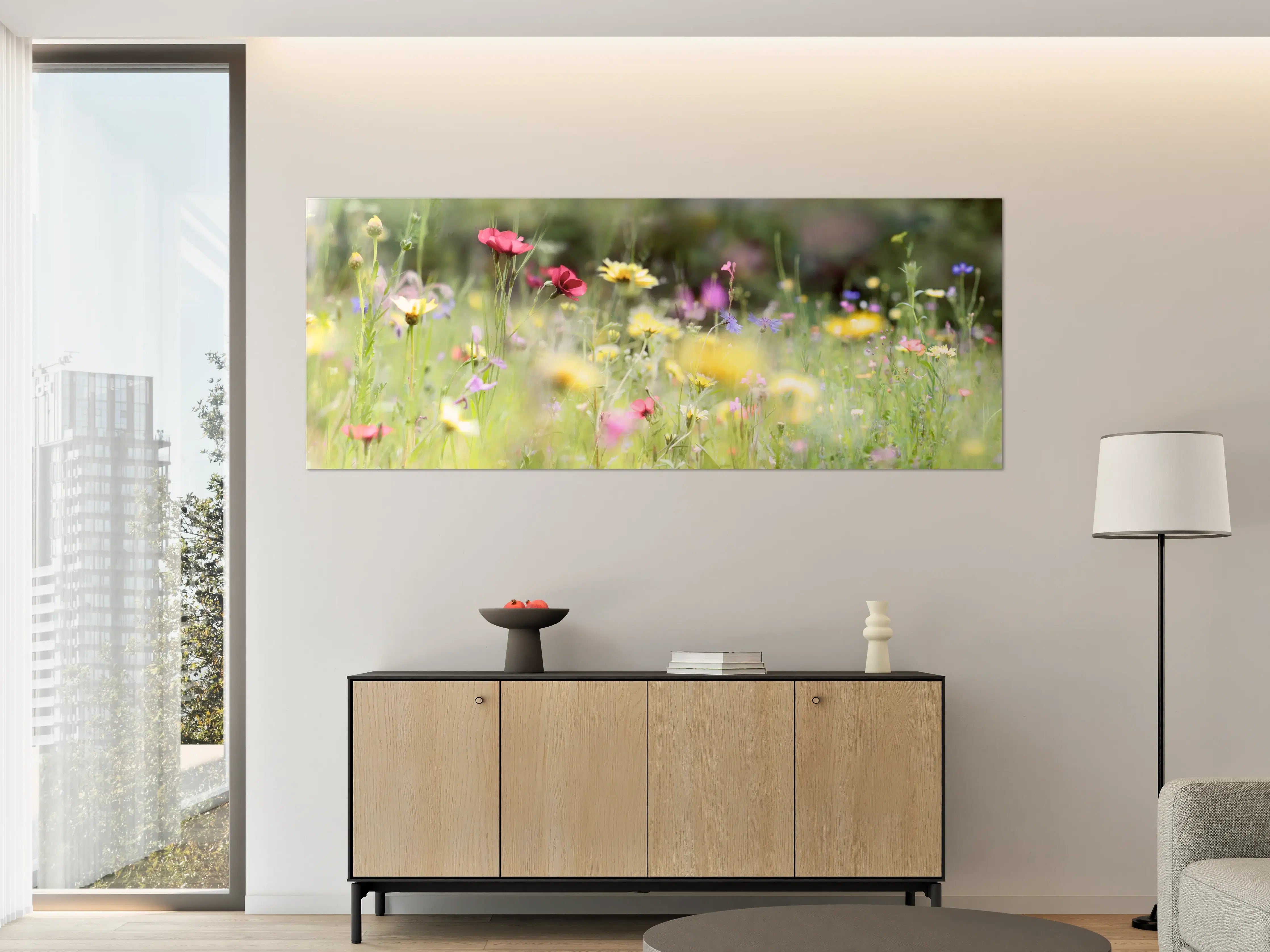 Große Wandbilder - Schöne Wildblumenwiese