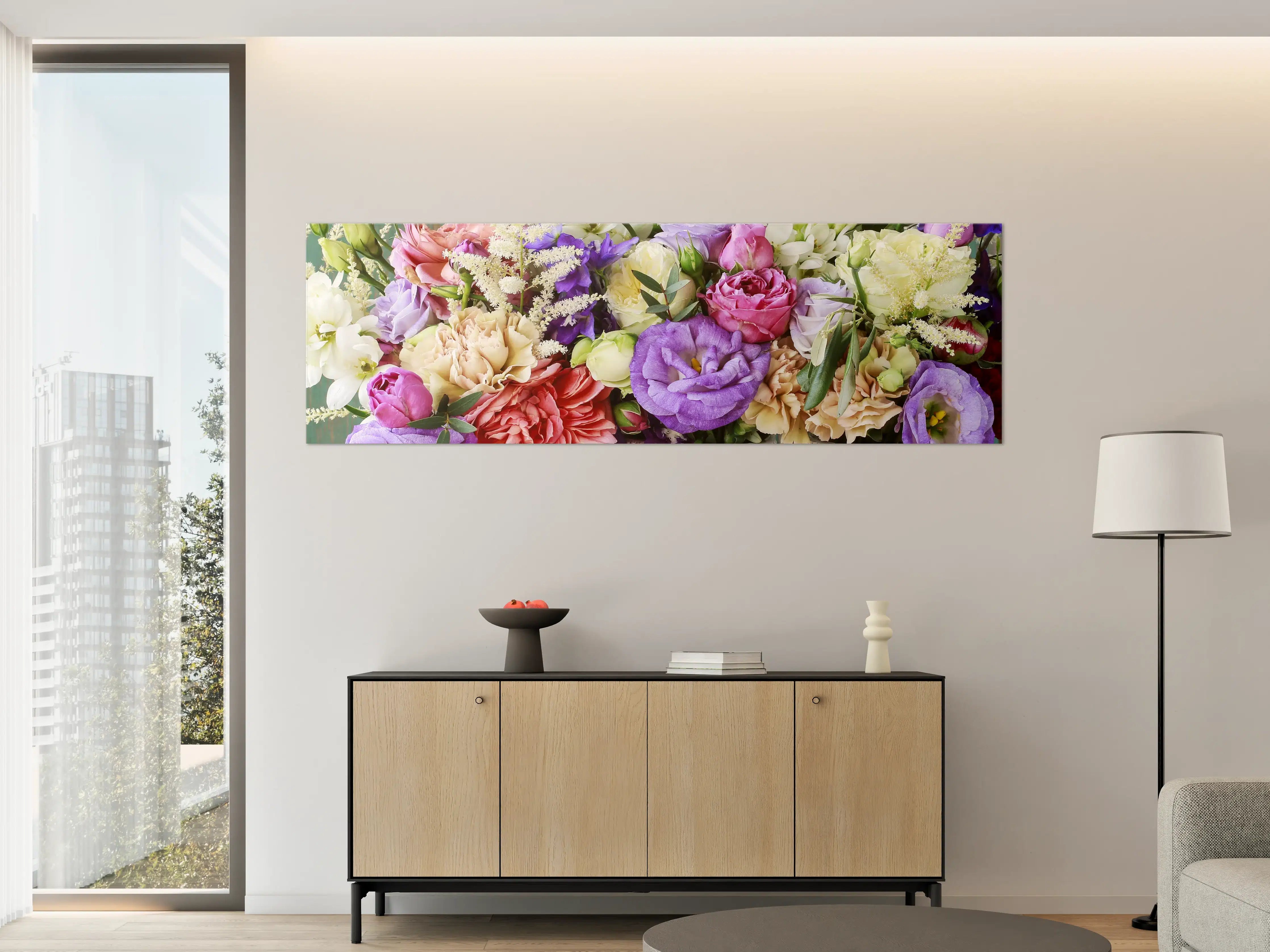 Große Wandbilder - Schöner Blumenstrauß