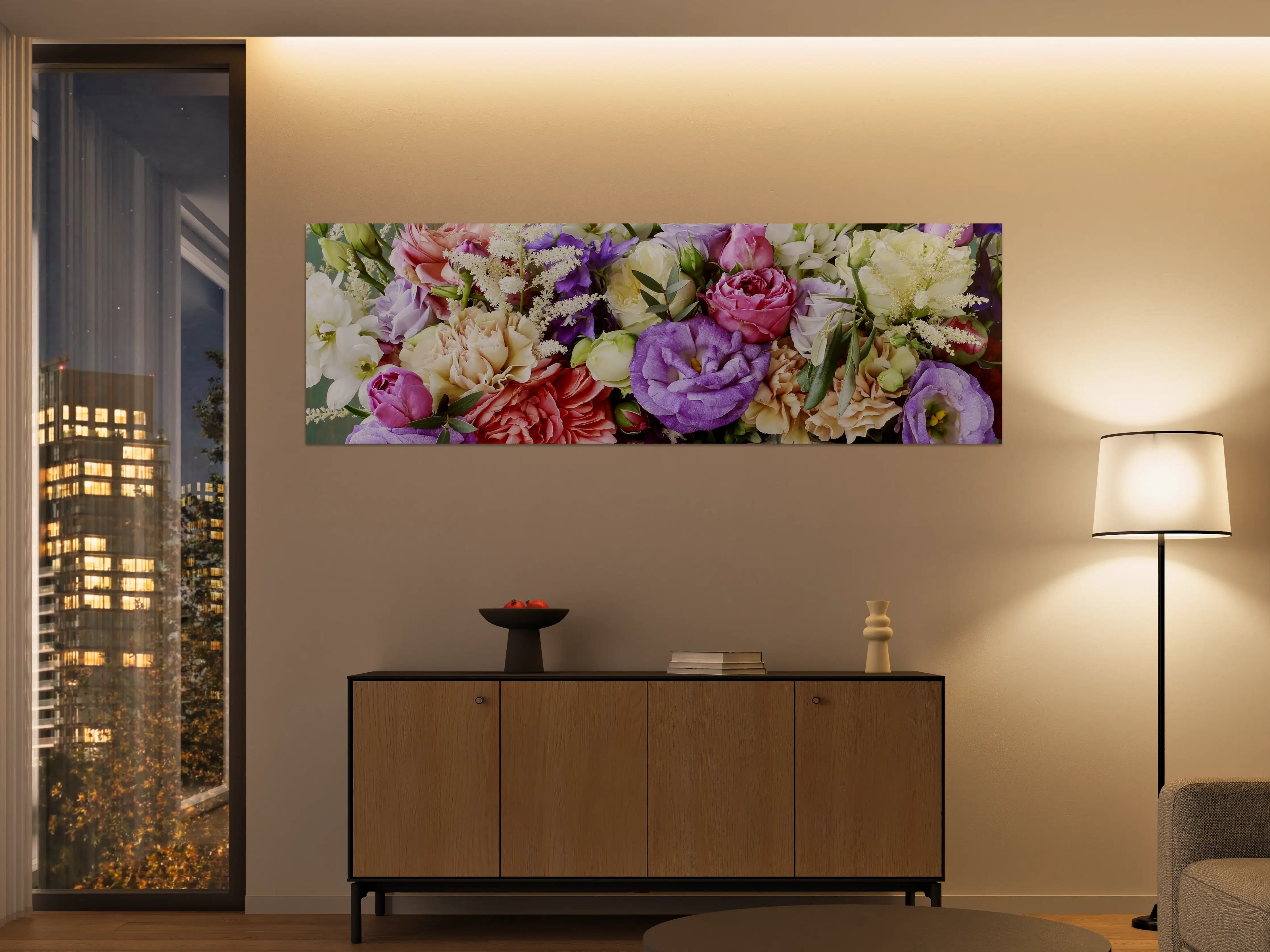 Große Wandbilder - Schöner Blumenstrauß