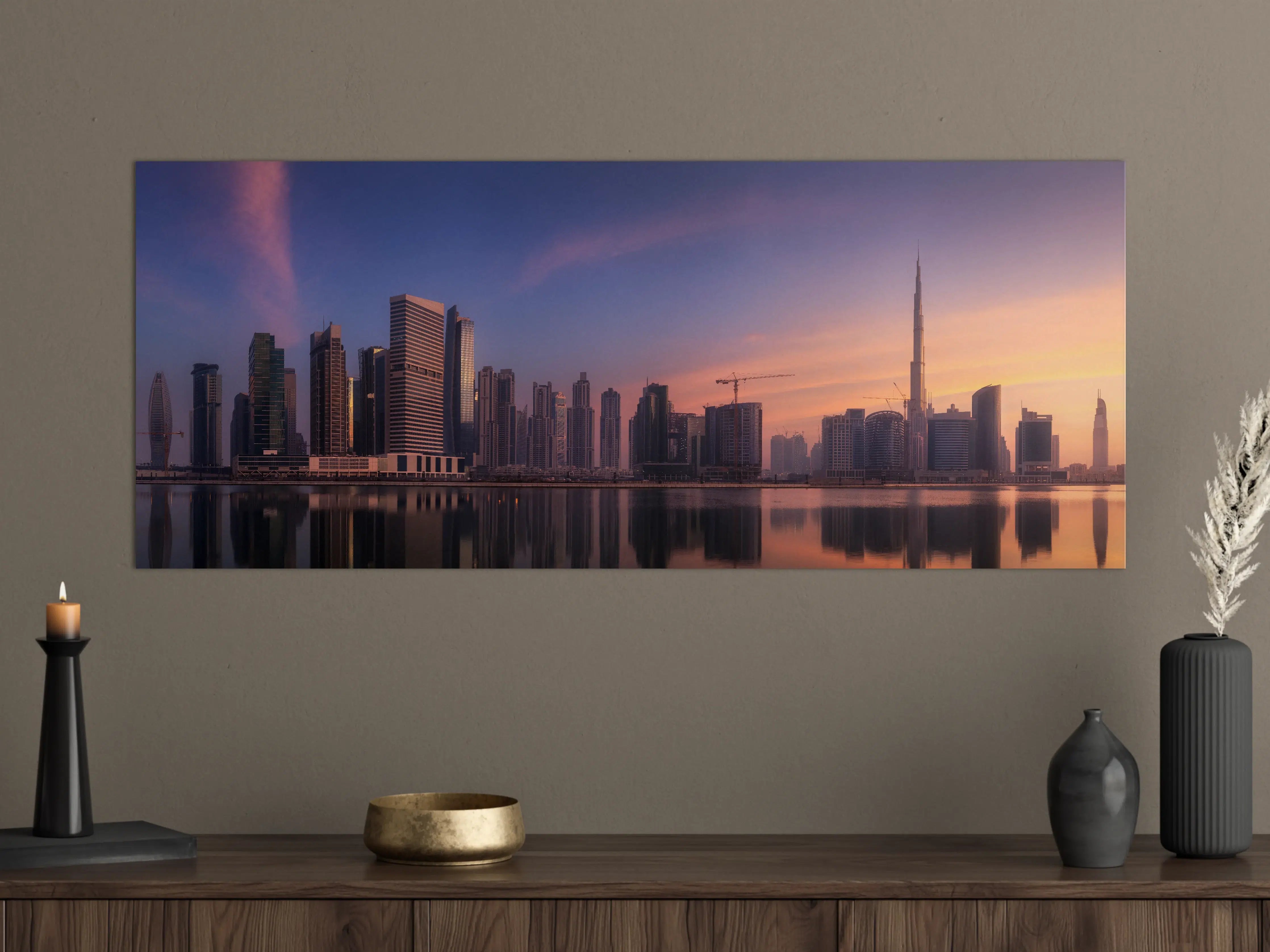 Große Wandbilder - Schönes Stadtbild von Dubai