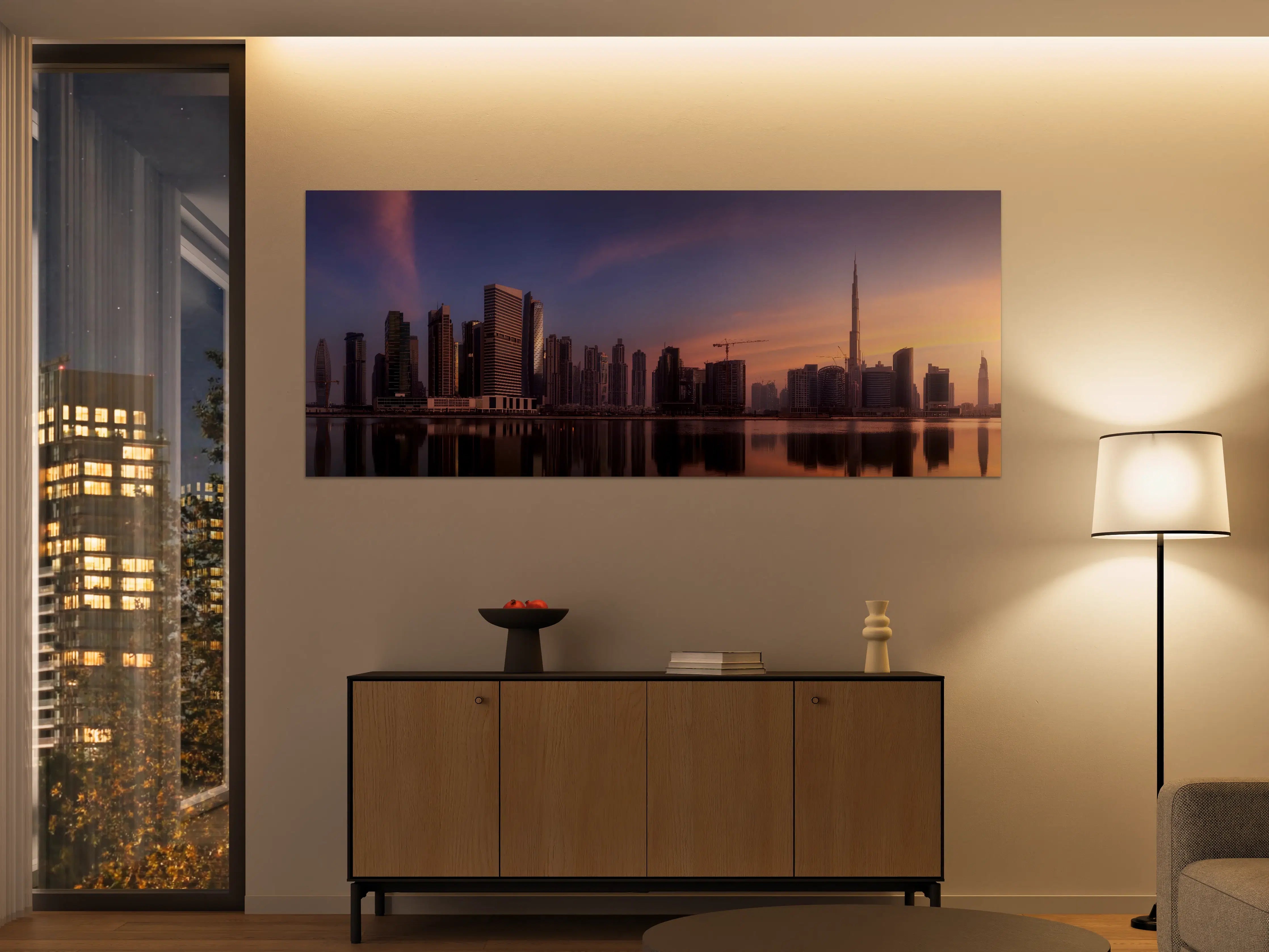 Große Wandbilder - Schönes Stadtbild von Dubai