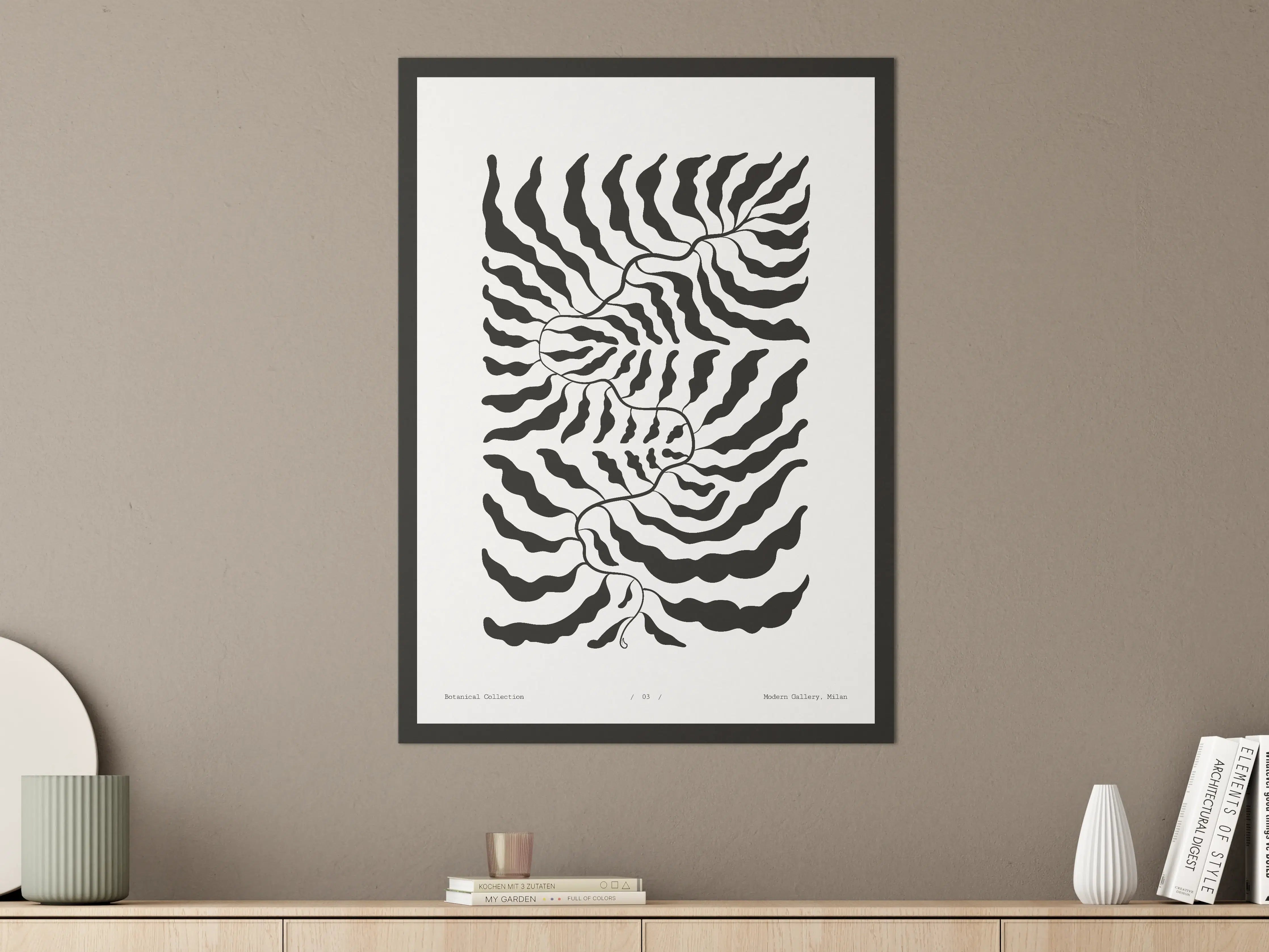 Große Wandbilder - Schwarz-weißer Zebra-Print